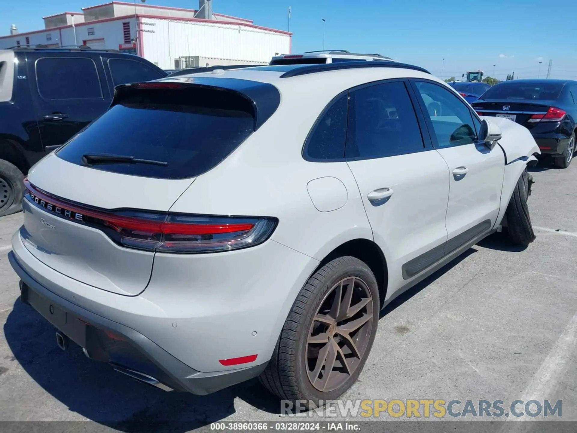 4 Photograph of a damaged car WP1AA2A59PLB06851 PORSCHE MACAN 2023