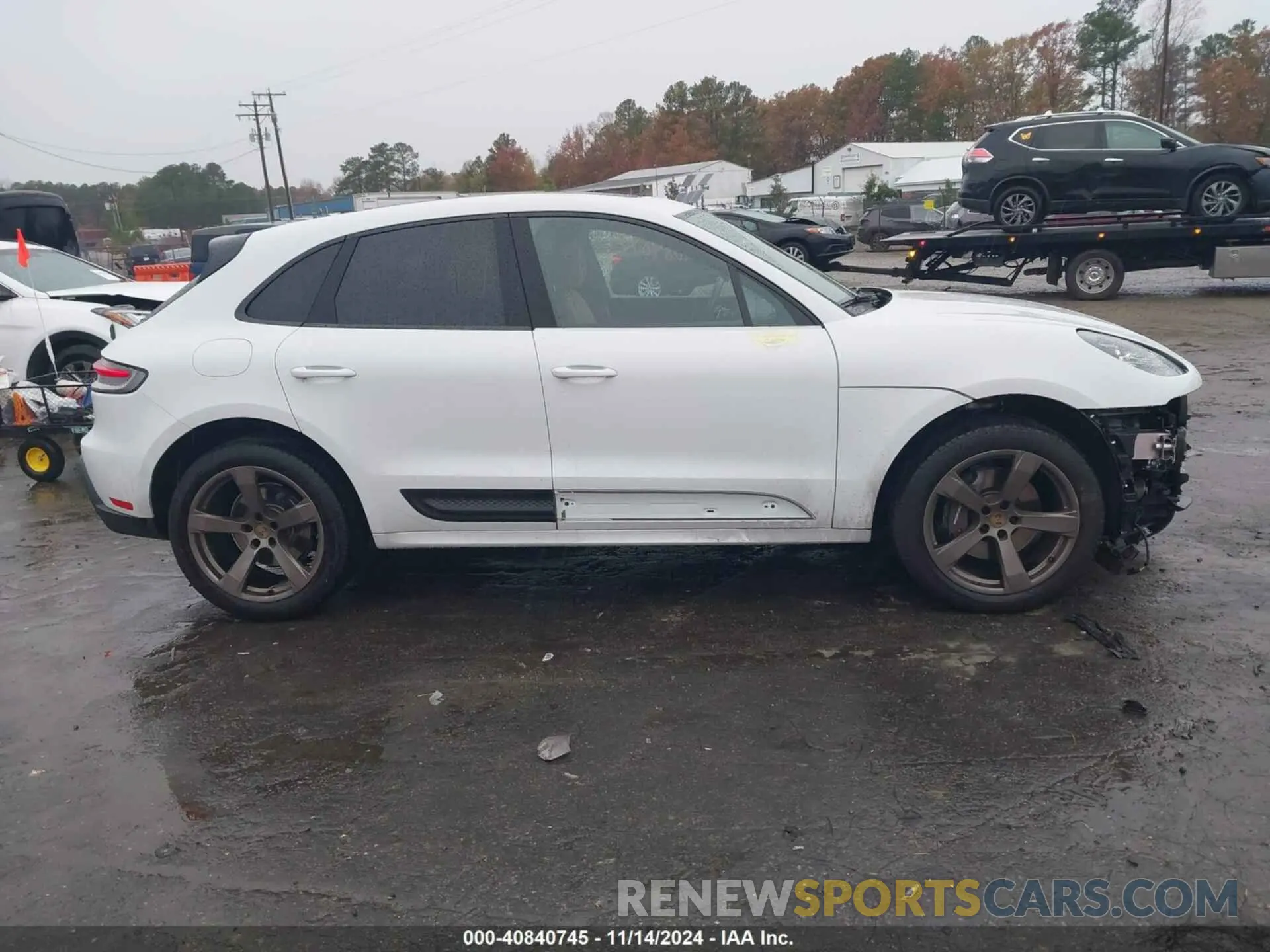 13 Photograph of a damaged car WP1AA2A59PLB18305 PORSCHE MACAN 2023