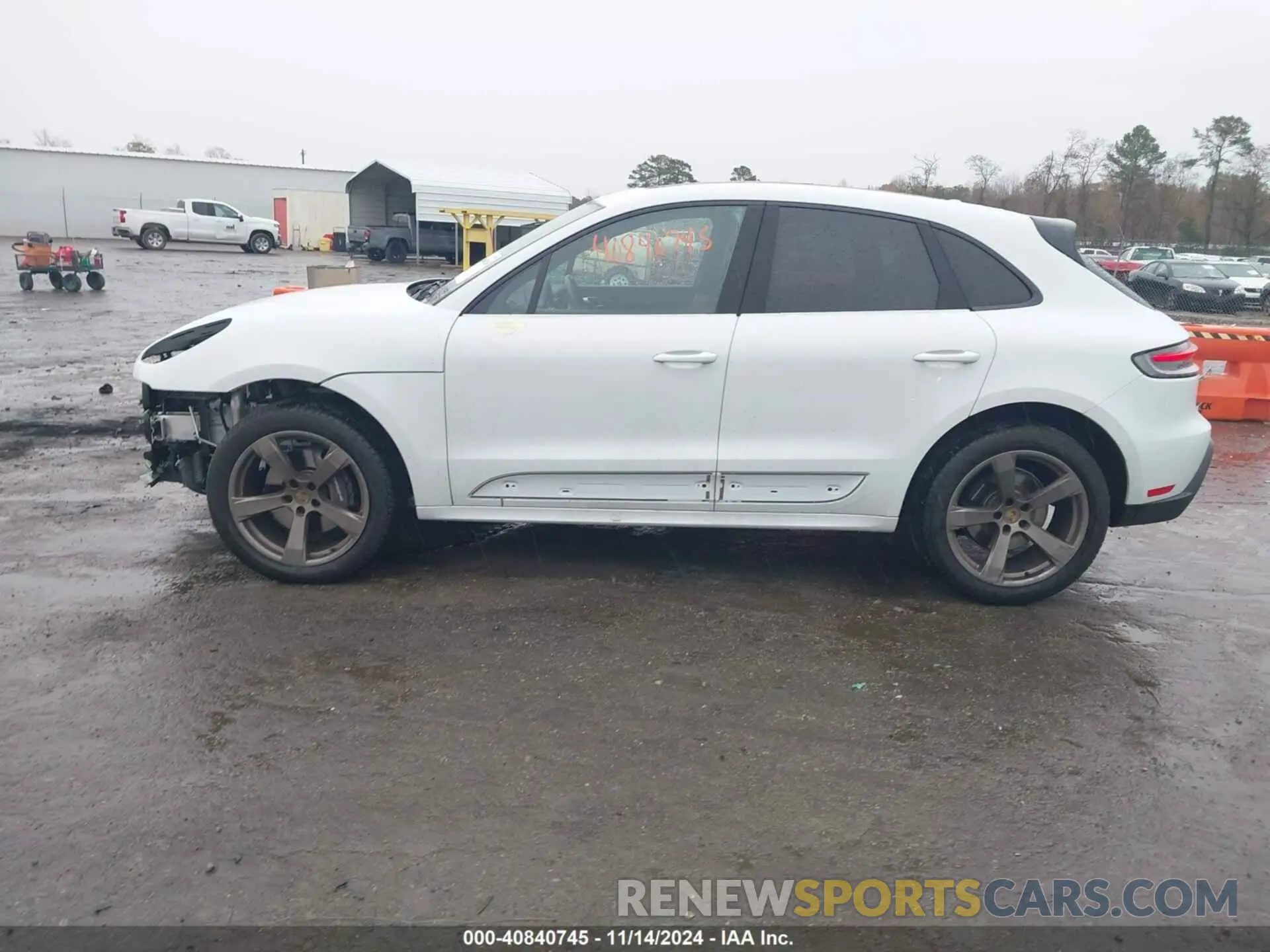14 Photograph of a damaged car WP1AA2A59PLB18305 PORSCHE MACAN 2023