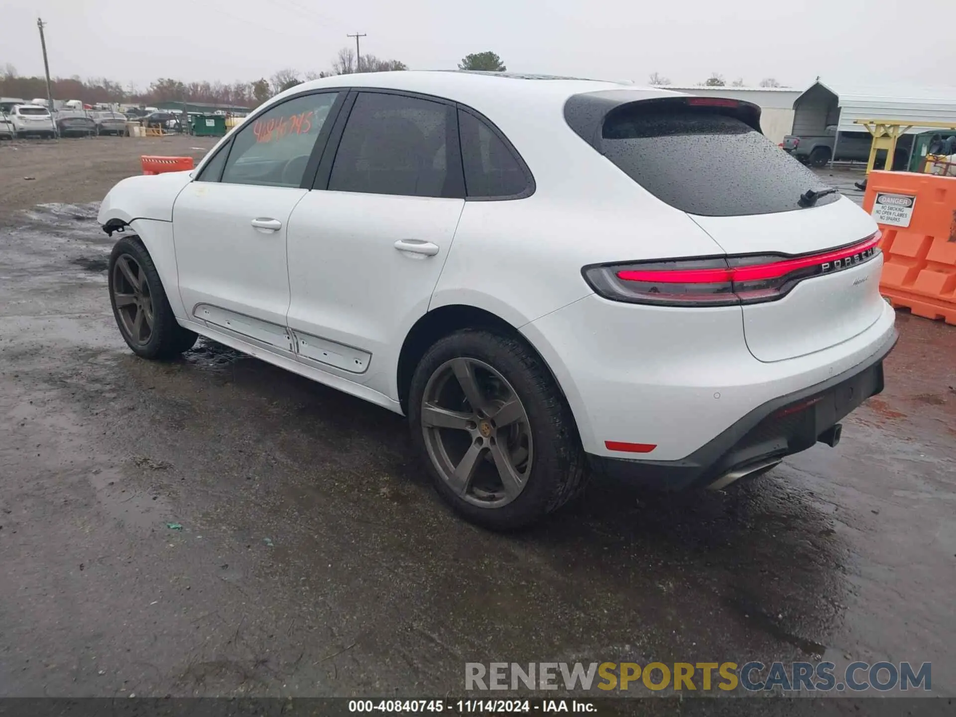 3 Photograph of a damaged car WP1AA2A59PLB18305 PORSCHE MACAN 2023
