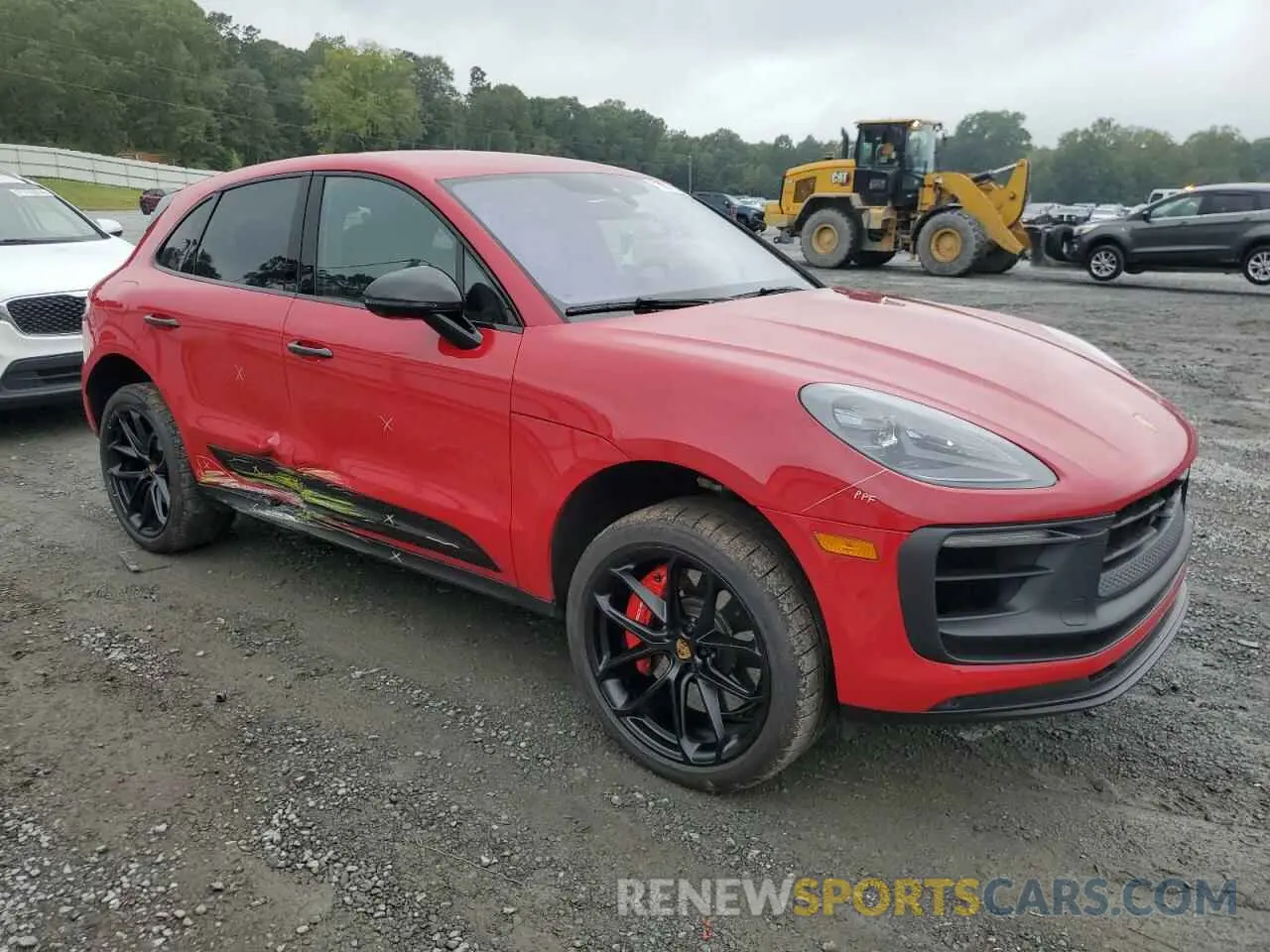 4 Photograph of a damaged car WP1AF2A52PLB56895 PORSCHE MACAN 2023