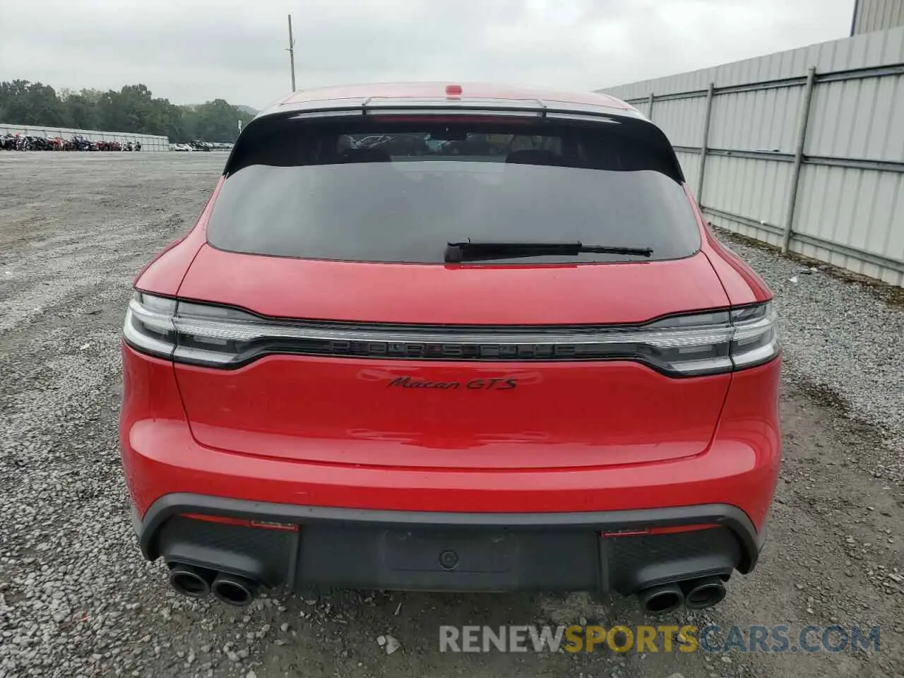 6 Photograph of a damaged car WP1AF2A52PLB56895 PORSCHE MACAN 2023
