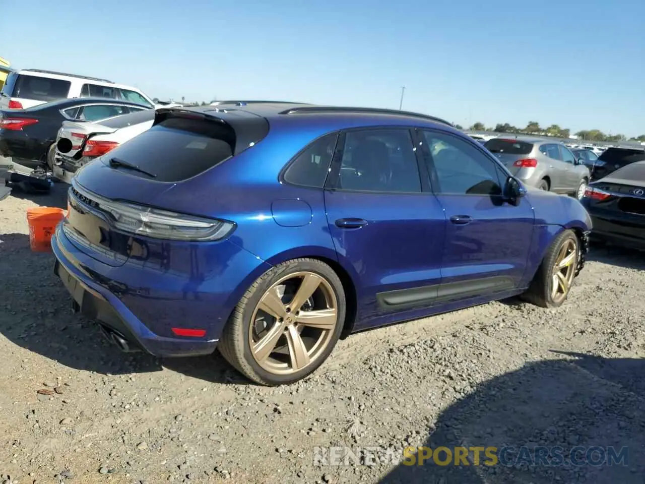 3 Photograph of a damaged car WP1AF2A52PLB57318 PORSCHE MACAN 2023