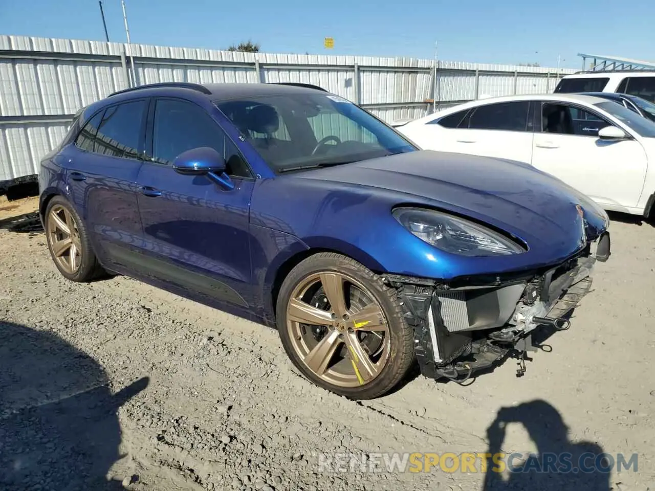 4 Photograph of a damaged car WP1AF2A52PLB57318 PORSCHE MACAN 2023