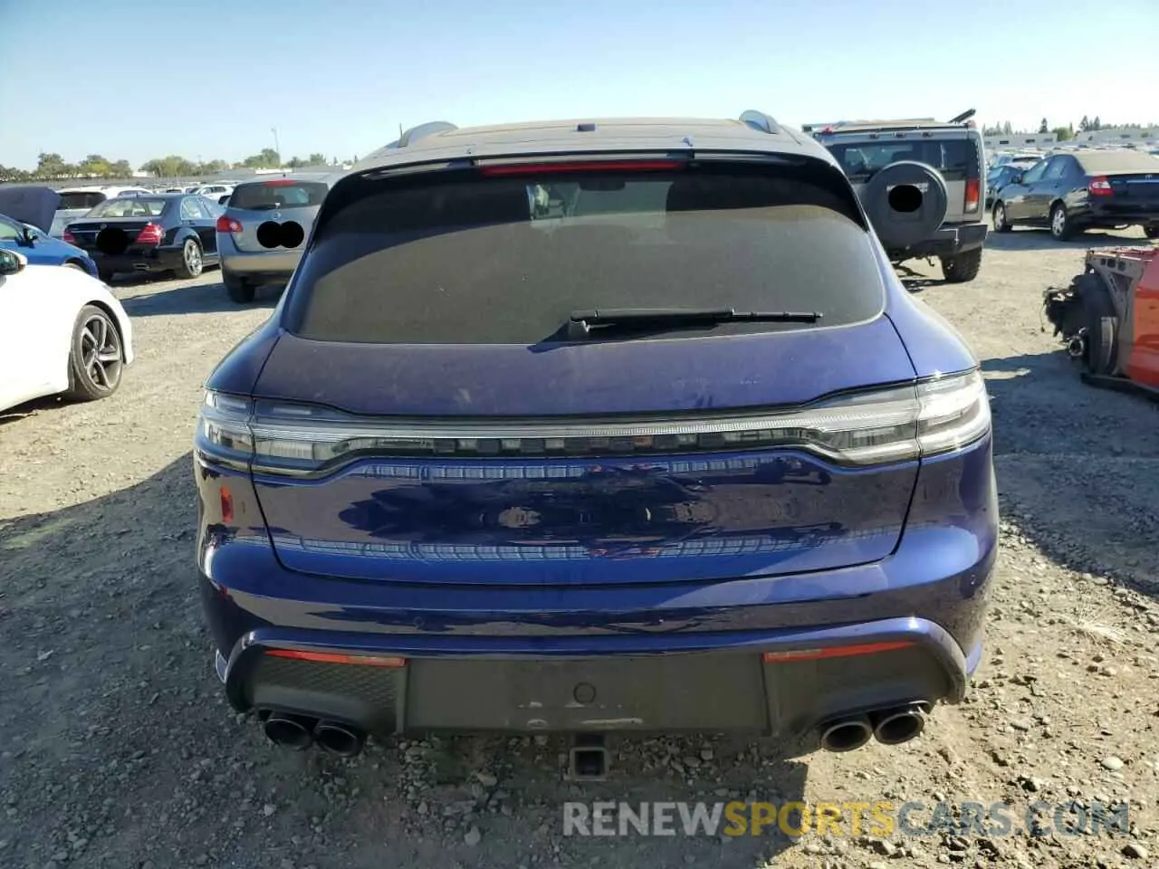 6 Photograph of a damaged car WP1AF2A52PLB57318 PORSCHE MACAN 2023