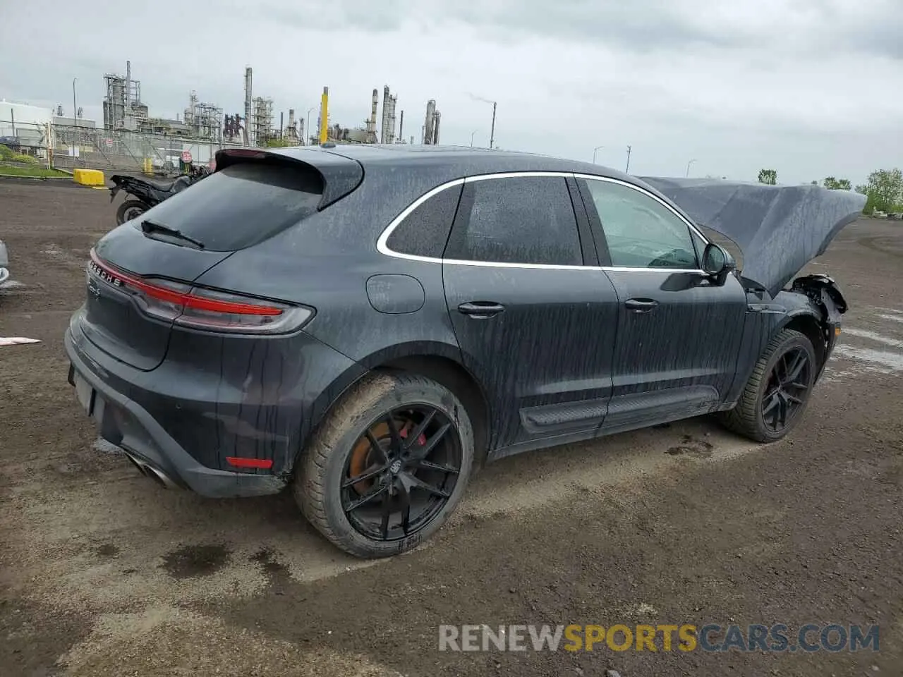 3 Photograph of a damaged car WP1AG2A52PLB41777 PORSCHE MACAN 2023