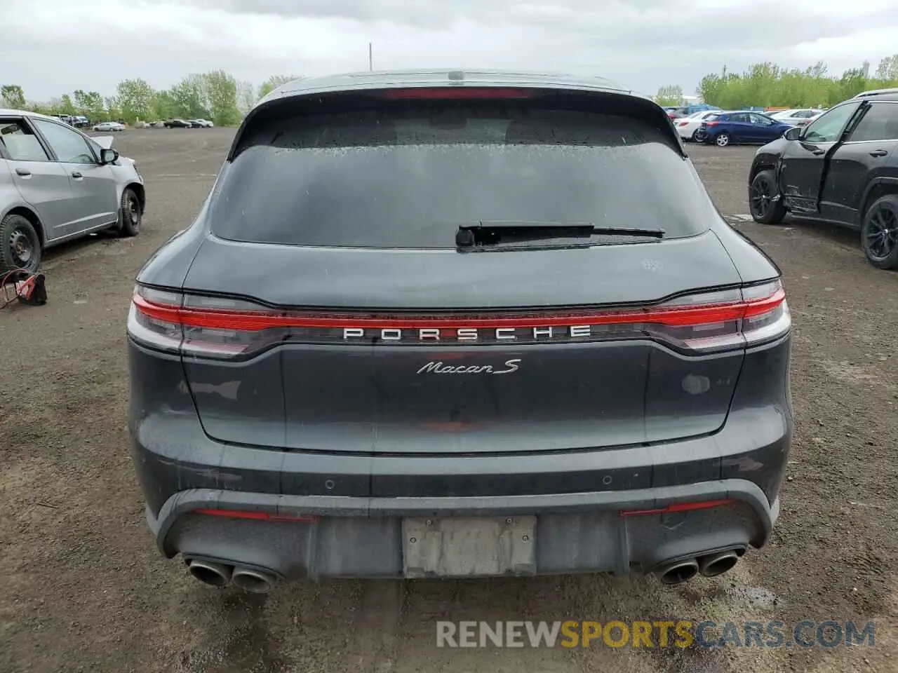 6 Photograph of a damaged car WP1AG2A52PLB41777 PORSCHE MACAN 2023