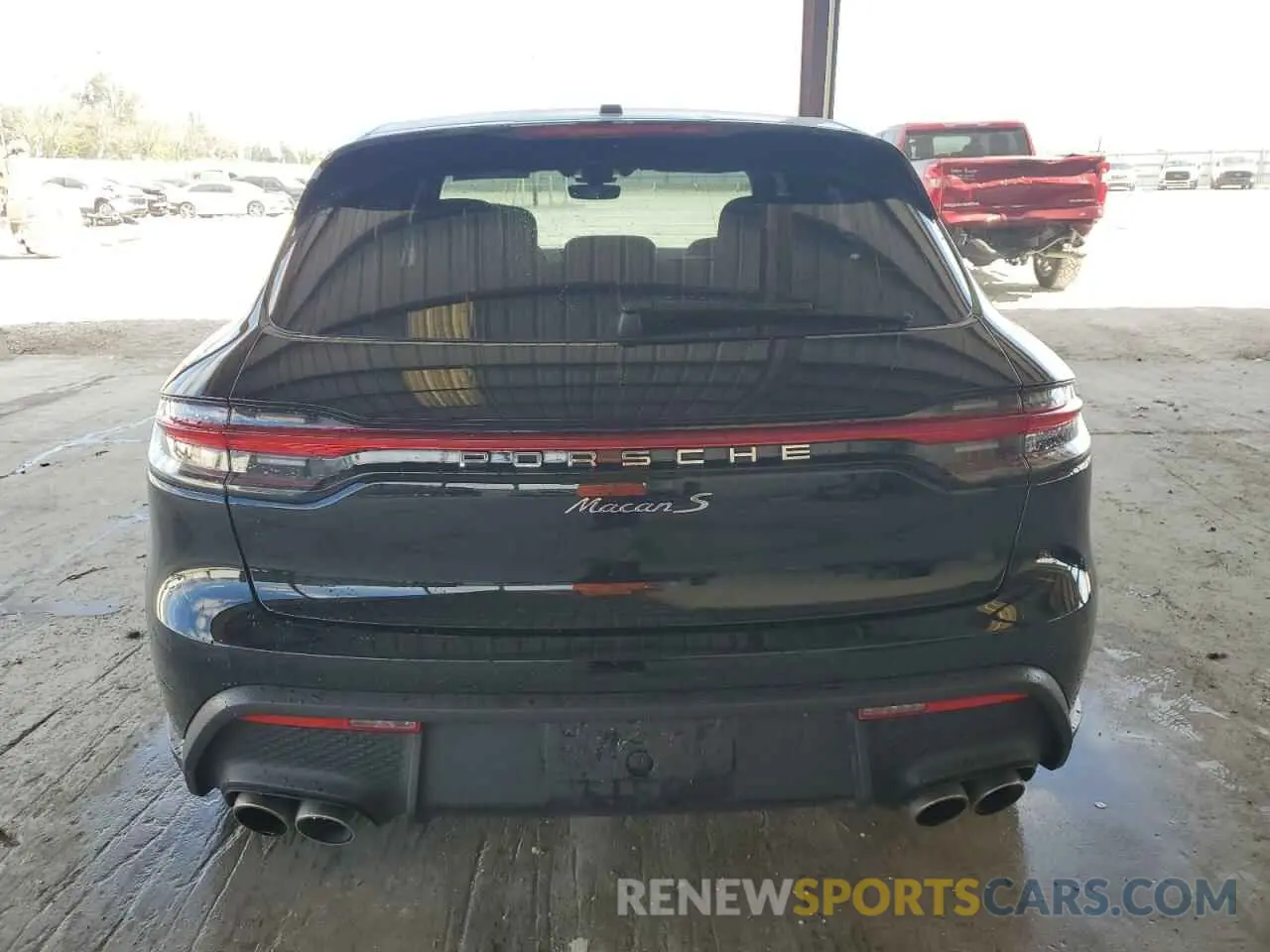 6 Photograph of a damaged car WP1AG2A53PLB37611 PORSCHE MACAN 2023