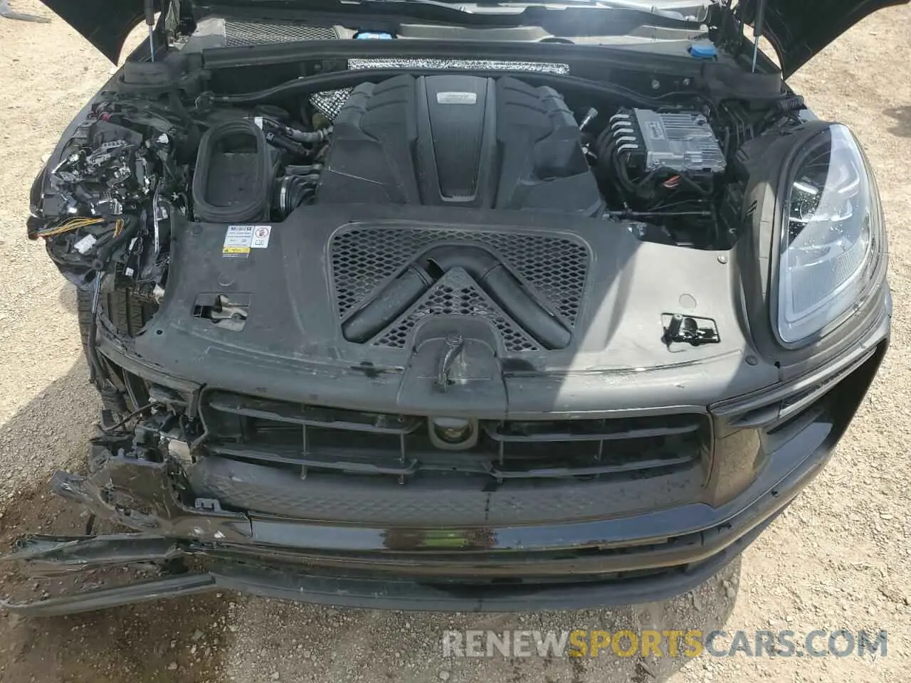 11 Photograph of a damaged car WP1AG2A55PLB35553 PORSCHE MACAN 2023