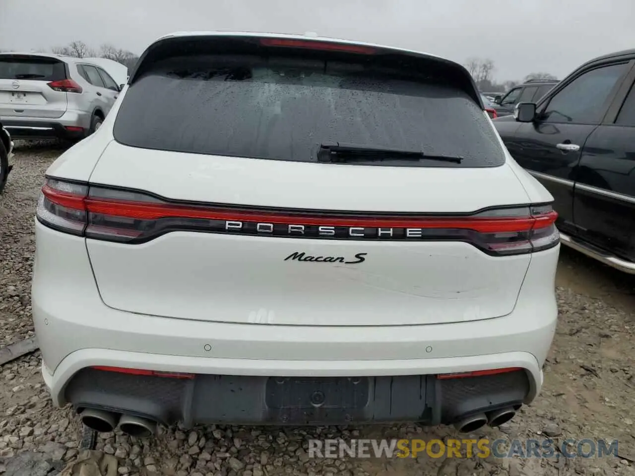 6 Photograph of a damaged car WP1AG2A56PLB35089 PORSCHE MACAN 2023