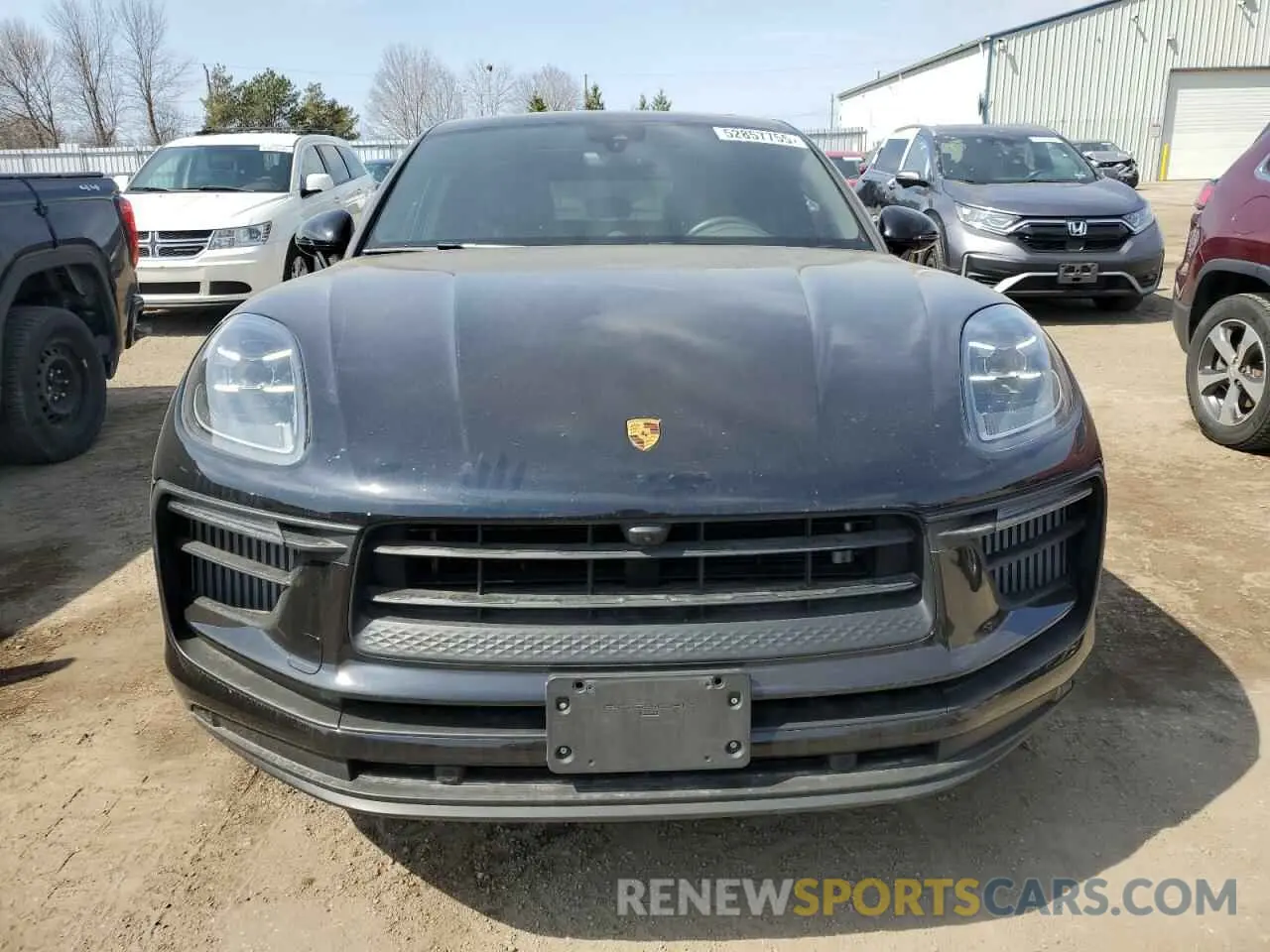 5 Photograph of a damaged car WP1AG2A56PLB38395 PORSCHE MACAN 2023