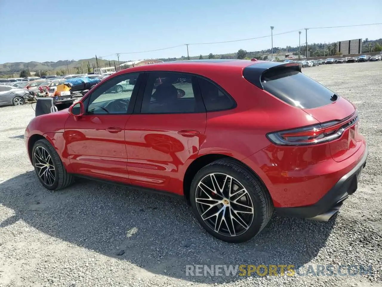 2 Photograph of a damaged car WP1AG2A56PLB38526 PORSCHE MACAN 2023
