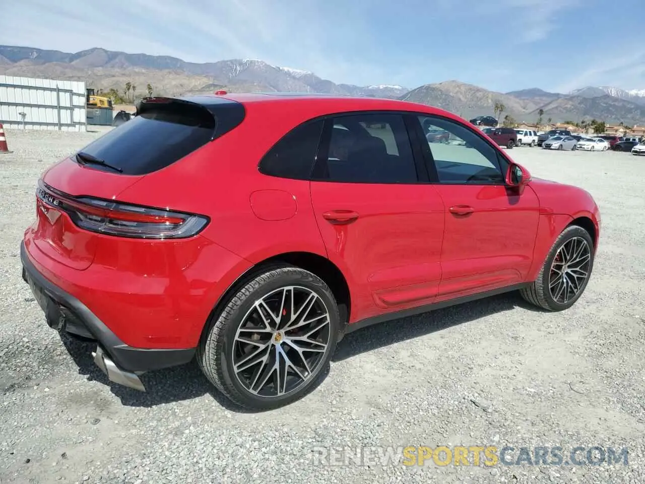 3 Photograph of a damaged car WP1AG2A56PLB38526 PORSCHE MACAN 2023