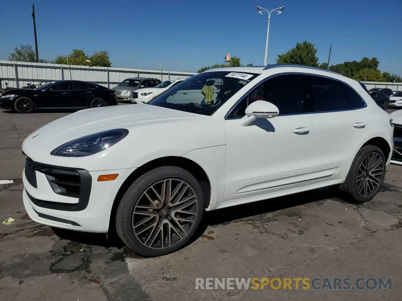 1 Photograph of a damaged car WP1AG2A57PLB36302 PORSCHE MACAN 2023