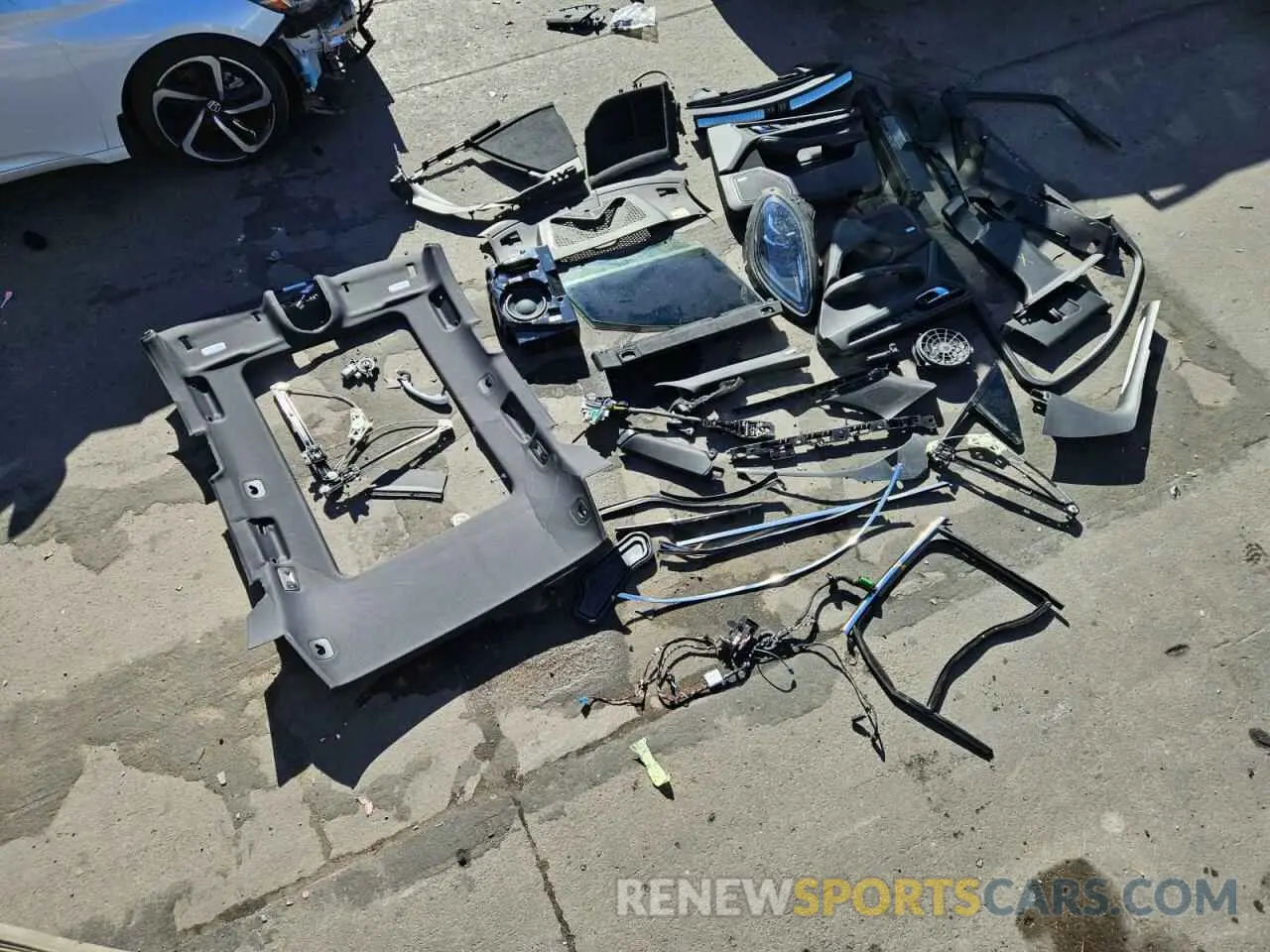 13 Photograph of a damaged car WP1AG2A57PLB36302 PORSCHE MACAN 2023