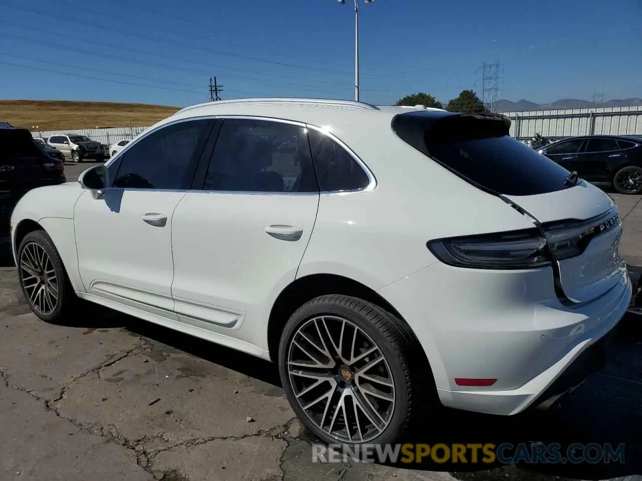 2 Photograph of a damaged car WP1AG2A57PLB36302 PORSCHE MACAN 2023