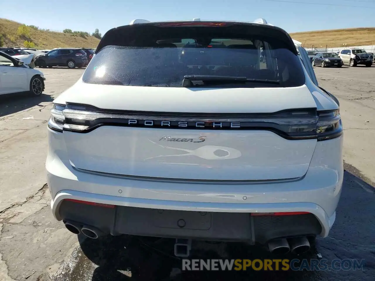 6 Photograph of a damaged car WP1AG2A57PLB36302 PORSCHE MACAN 2023