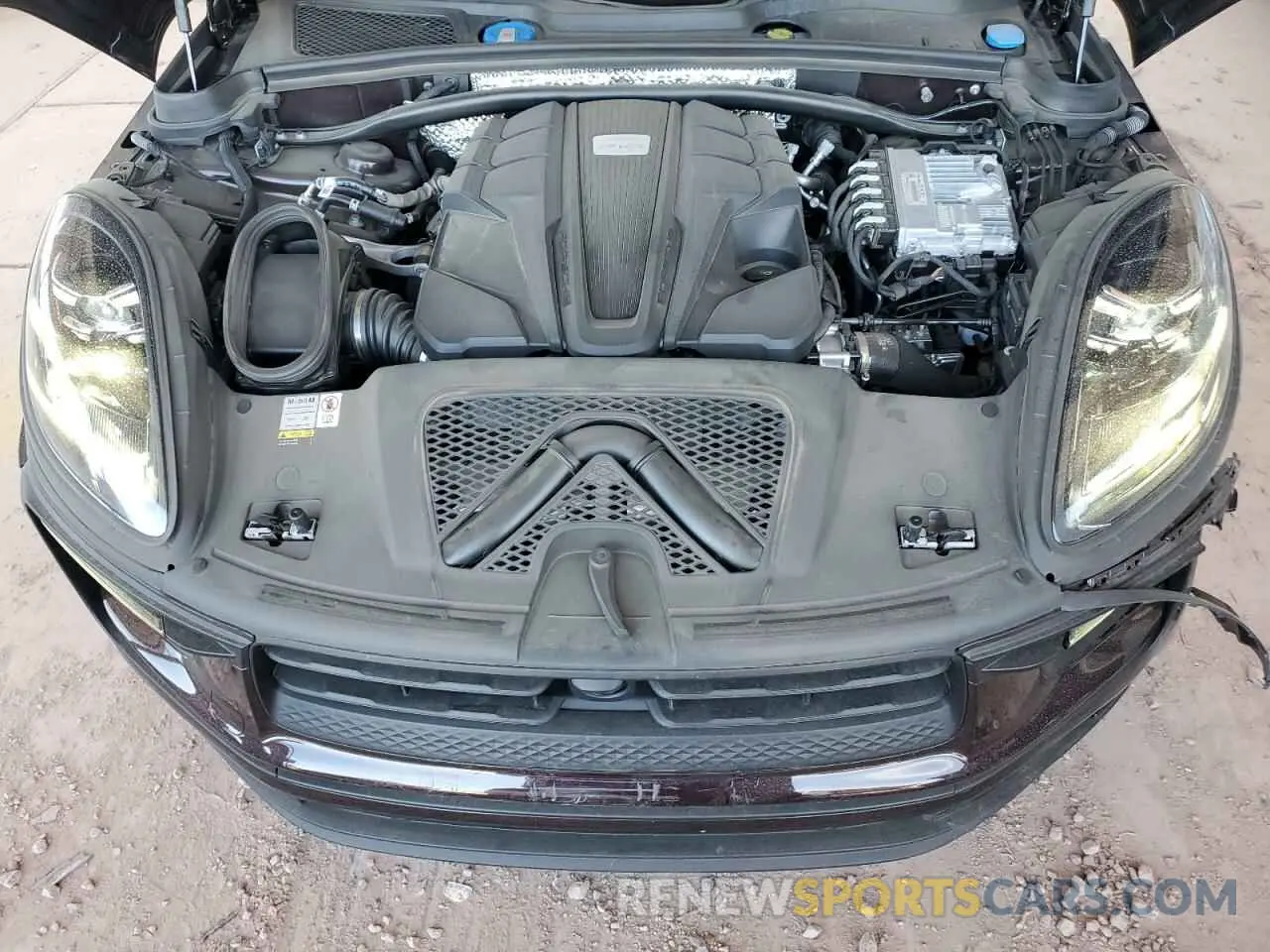 12 Photograph of a damaged car WP1AG2A57PLB40270 PORSCHE MACAN 2023