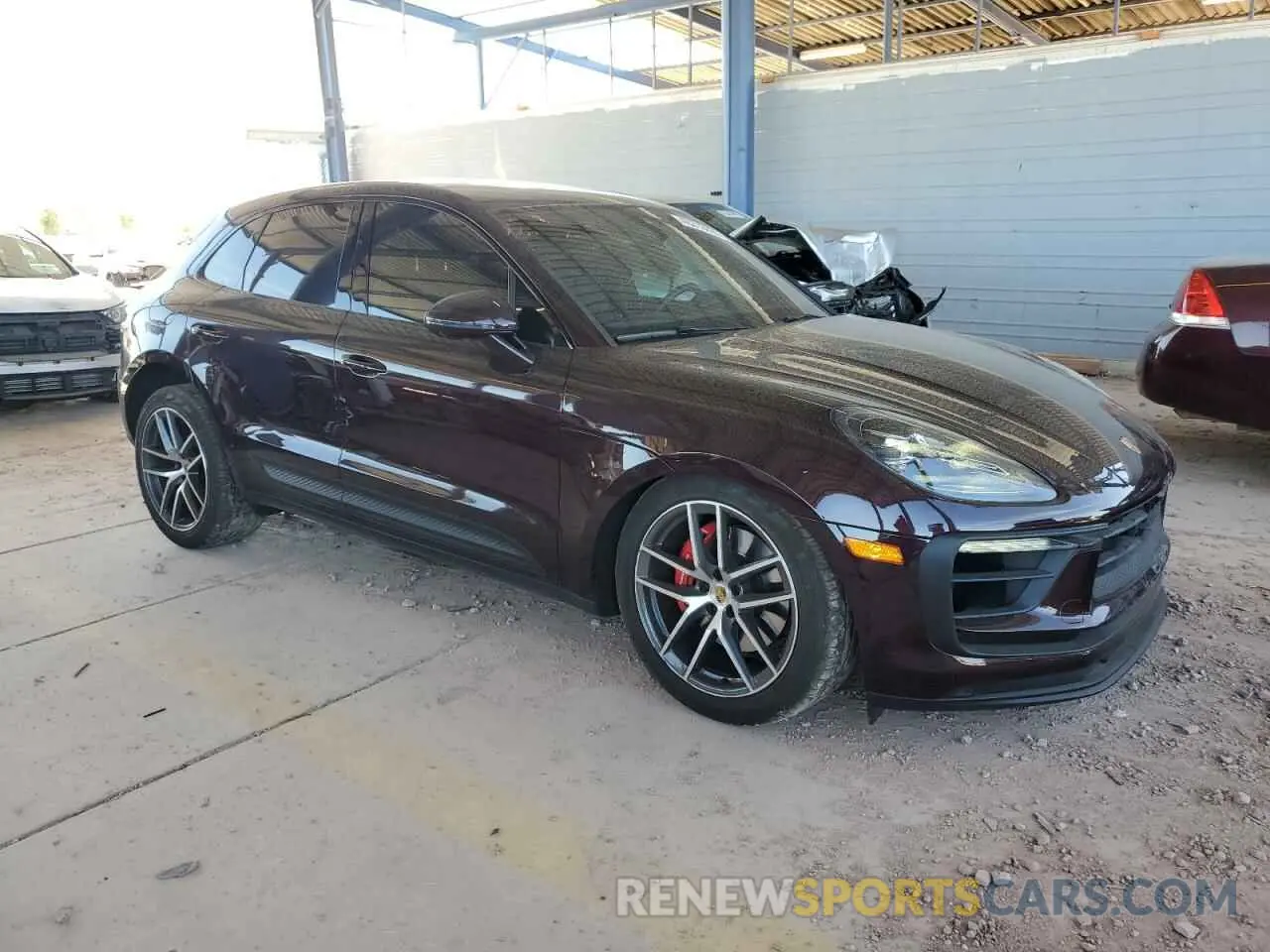 4 Photograph of a damaged car WP1AG2A57PLB40270 PORSCHE MACAN 2023
