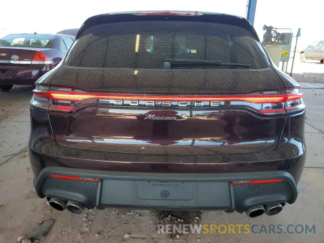 6 Photograph of a damaged car WP1AG2A57PLB40270 PORSCHE MACAN 2023