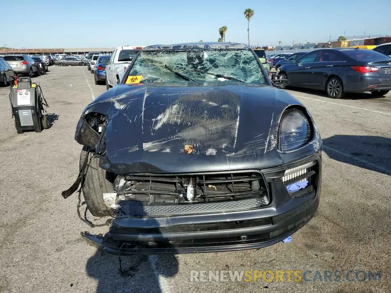 5 Photograph of a damaged car WP1AG2A58PLB40570 PORSCHE MACAN 2023