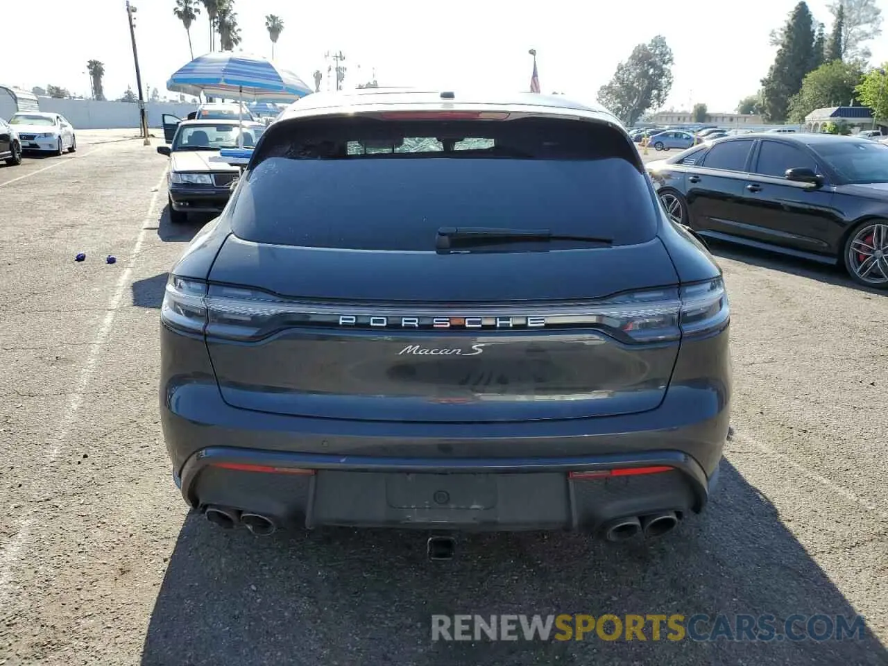 6 Photograph of a damaged car WP1AG2A58PLB40570 PORSCHE MACAN 2023