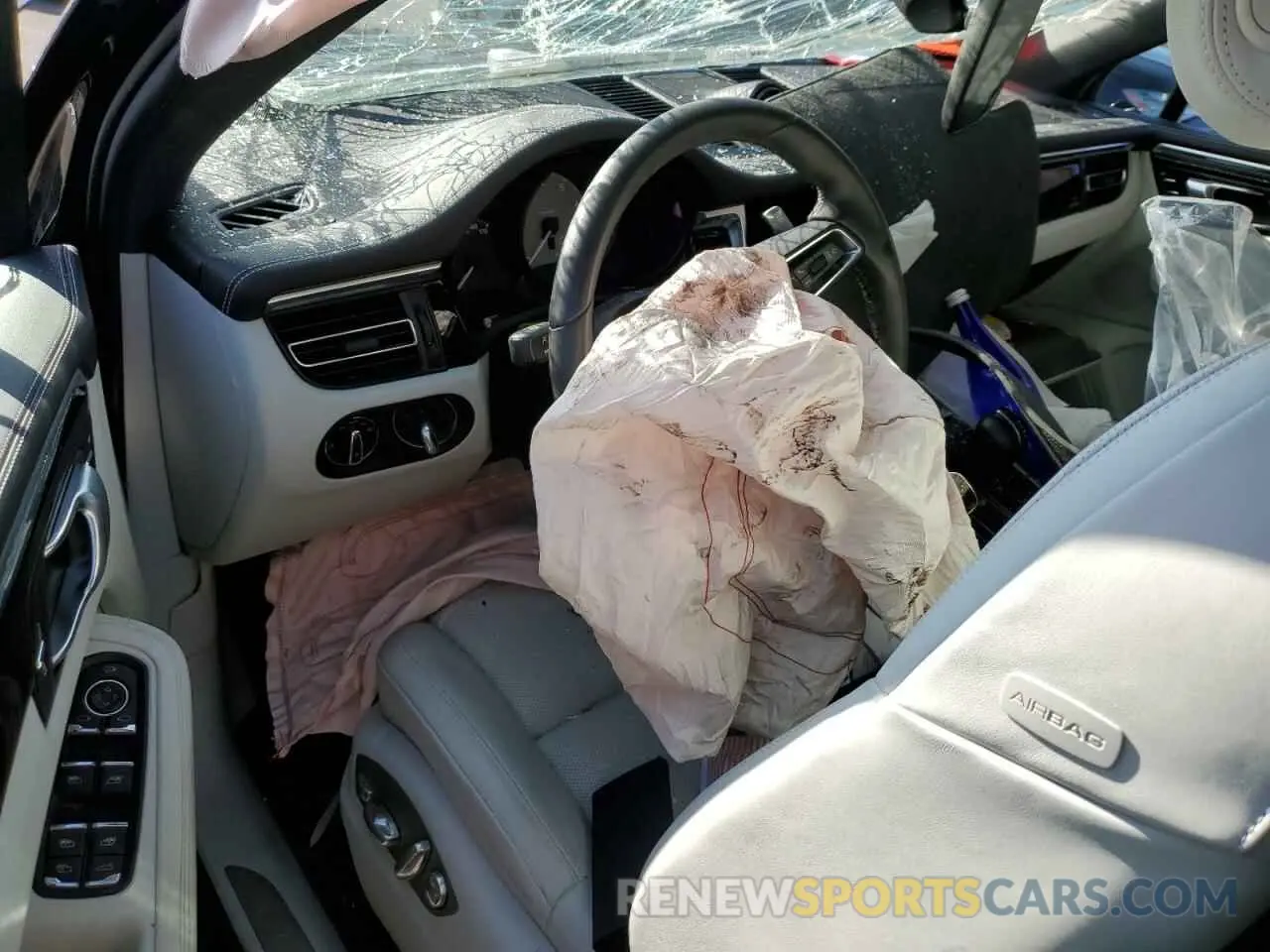 8 Photograph of a damaged car WP1AG2A58PLB40570 PORSCHE MACAN 2023