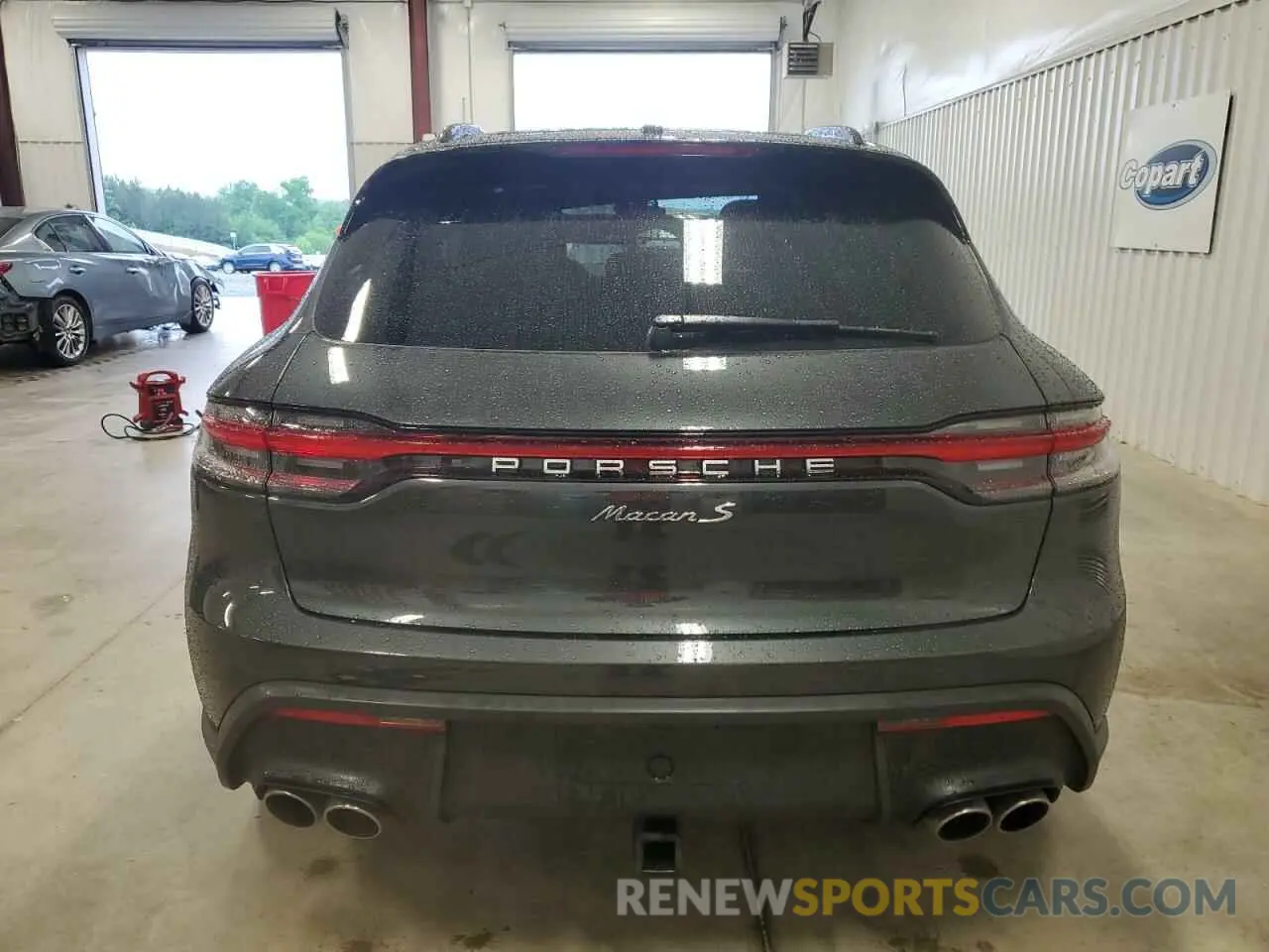 6 Photograph of a damaged car WP1AG2A58PLB41864 PORSCHE MACAN 2023