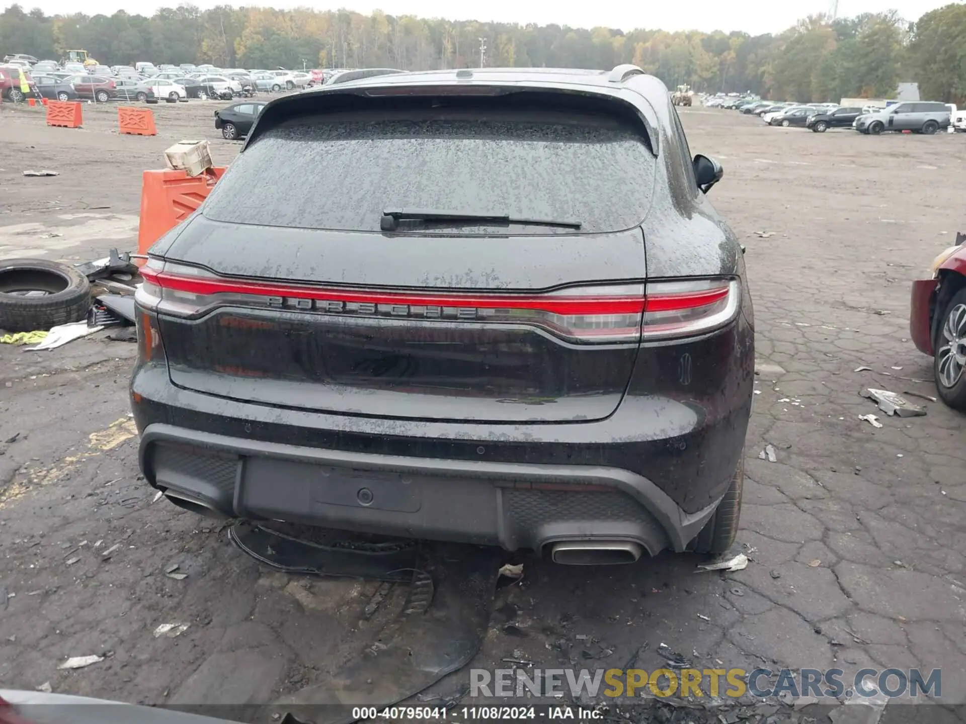 16 Photograph of a damaged car WP1AA2A50RLB02643 PORSCHE MACAN 2024