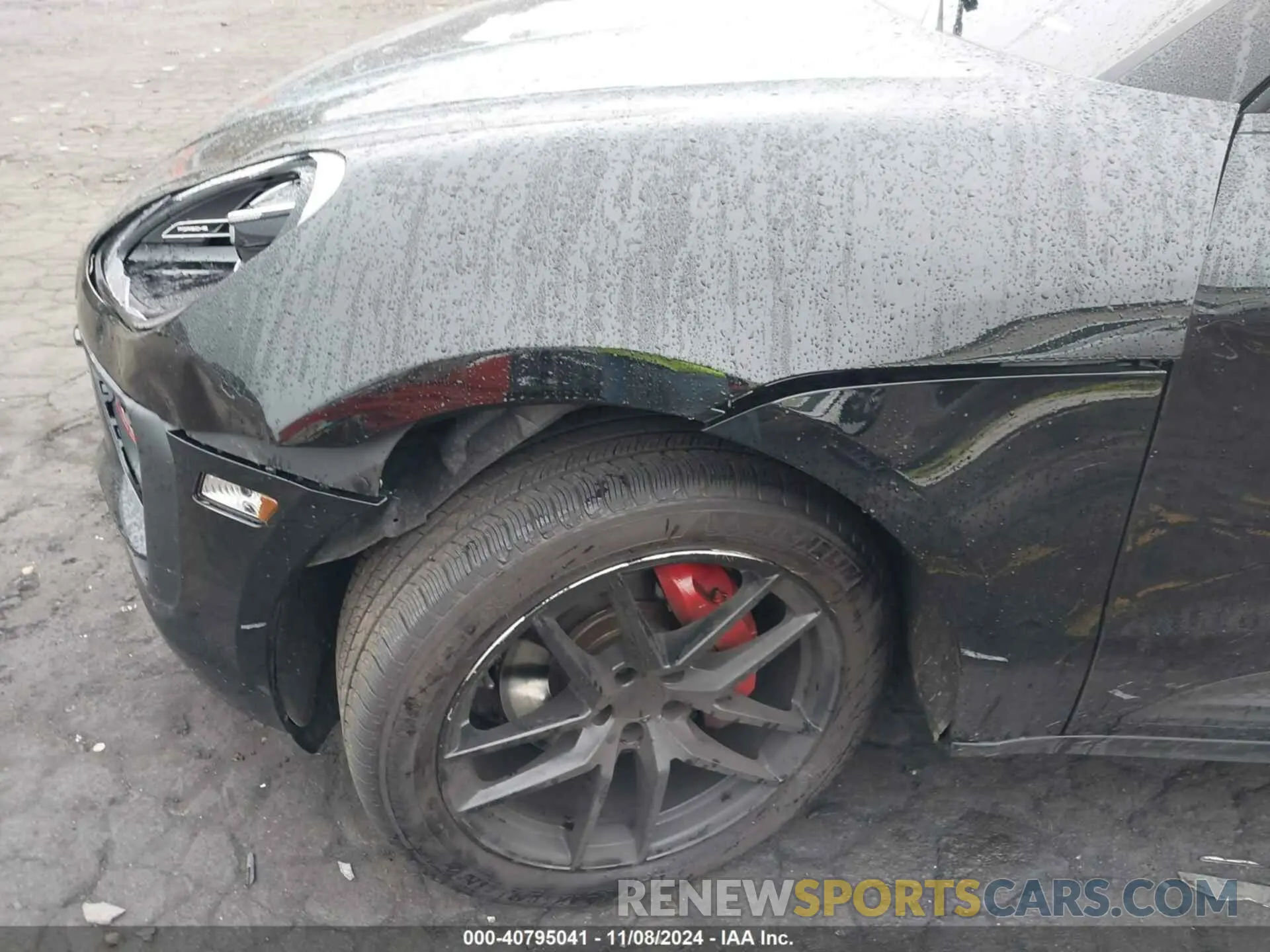 17 Photograph of a damaged car WP1AA2A50RLB02643 PORSCHE MACAN 2024