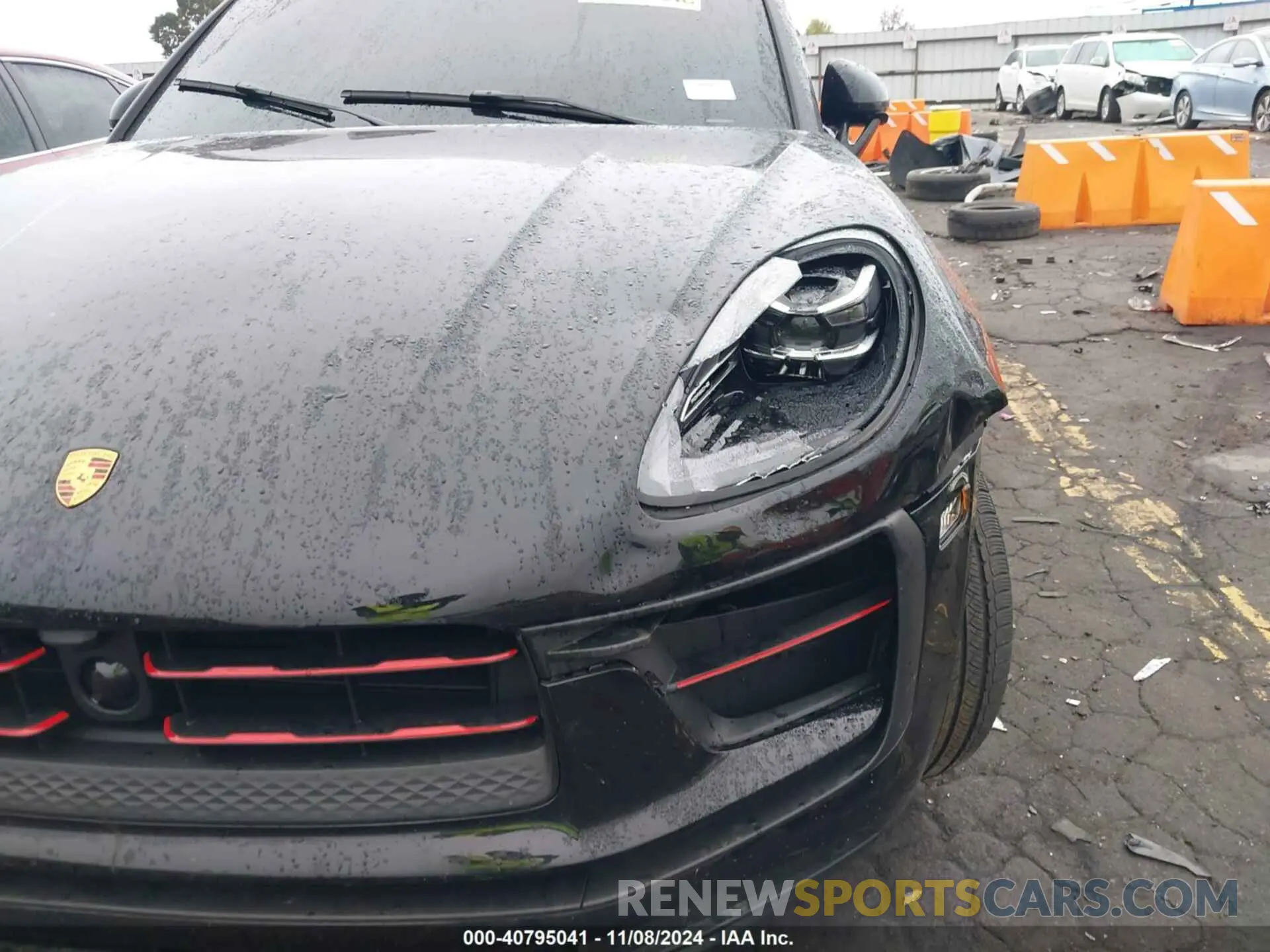 18 Photograph of a damaged car WP1AA2A50RLB02643 PORSCHE MACAN 2024