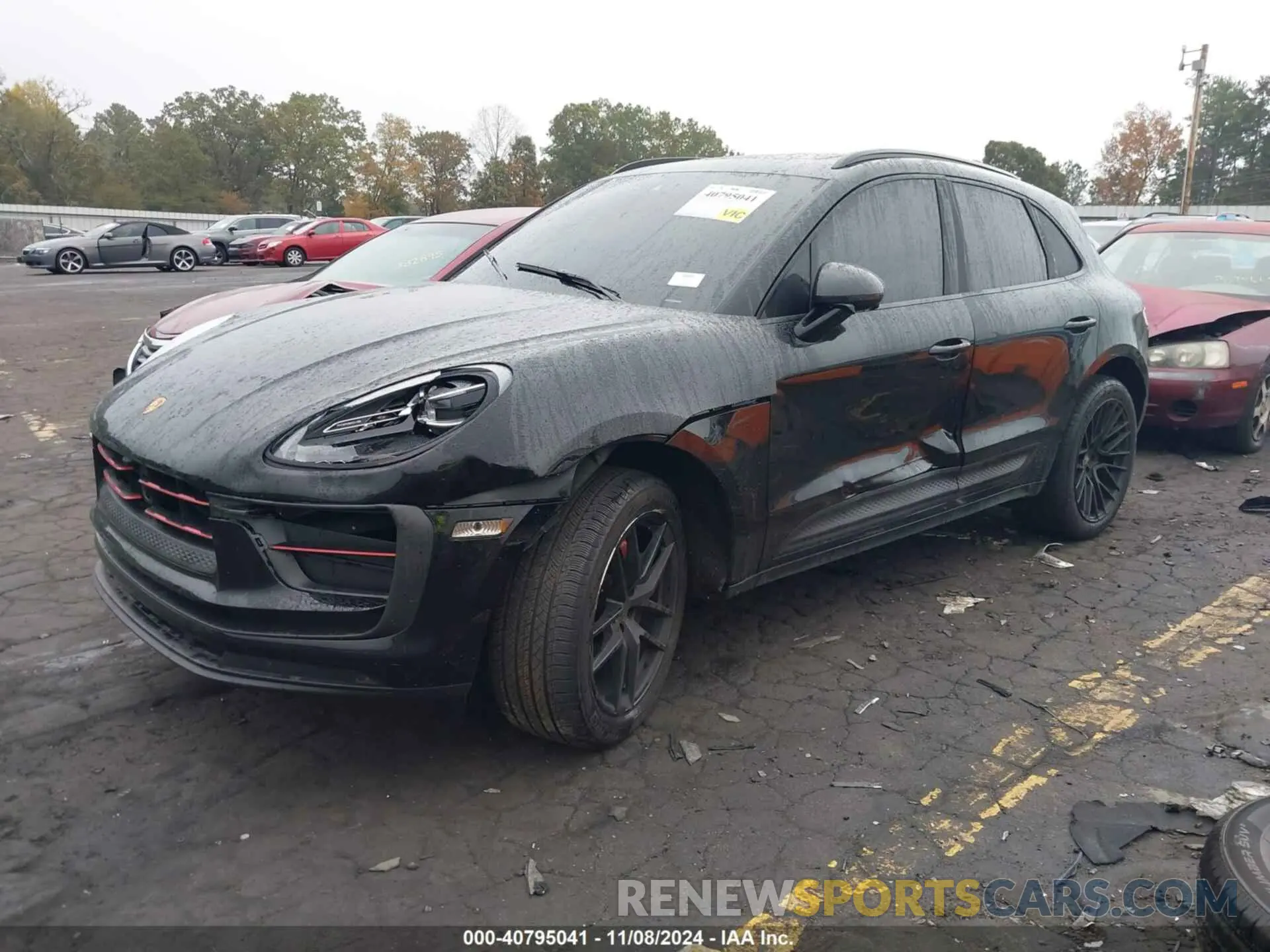 2 Photograph of a damaged car WP1AA2A50RLB02643 PORSCHE MACAN 2024