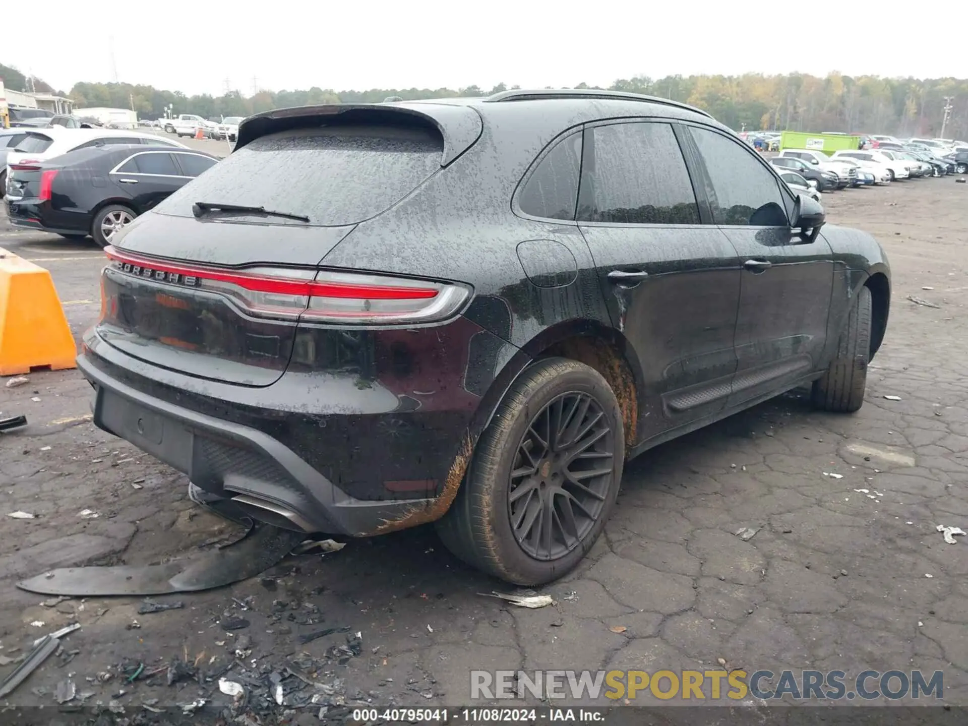 4 Photograph of a damaged car WP1AA2A50RLB02643 PORSCHE MACAN 2024