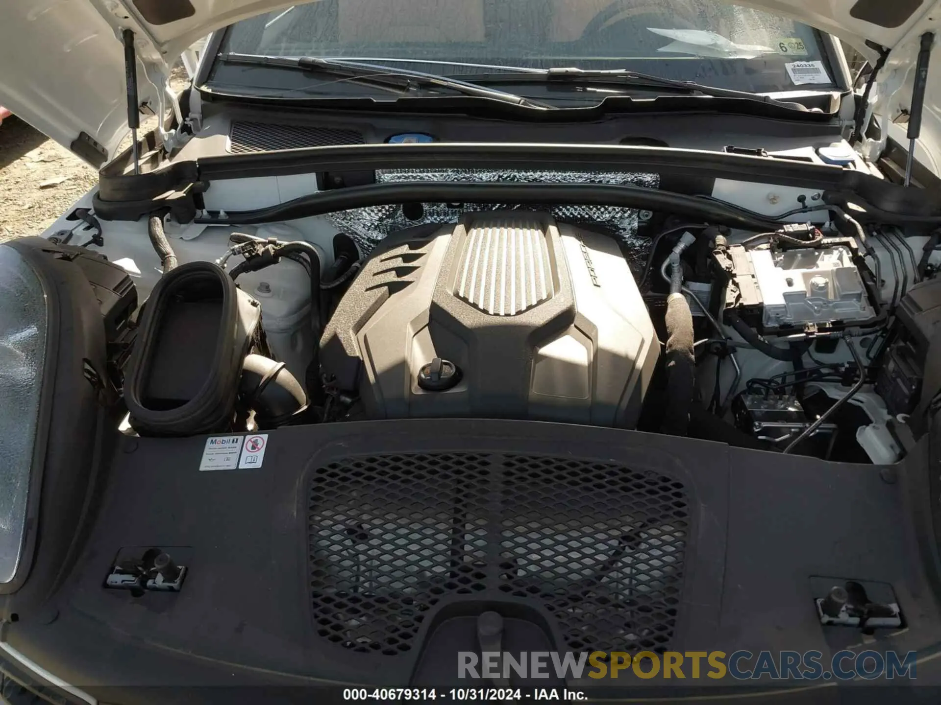 10 Photograph of a damaged car WP1AA2A51RLB17863 PORSCHE MACAN 2024