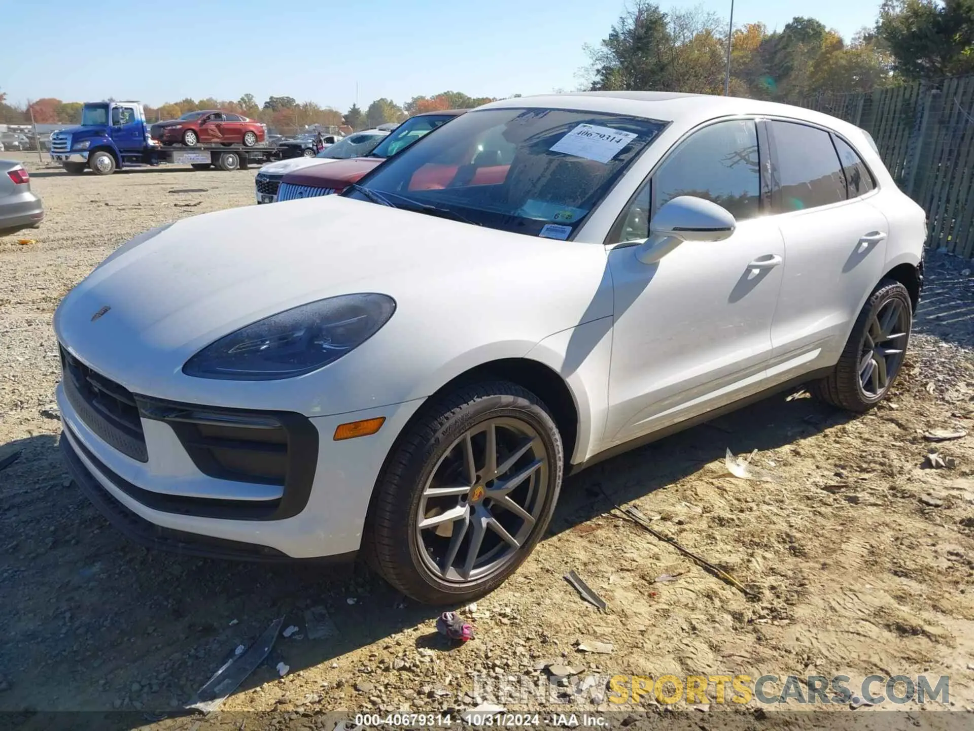 2 Photograph of a damaged car WP1AA2A51RLB17863 PORSCHE MACAN 2024