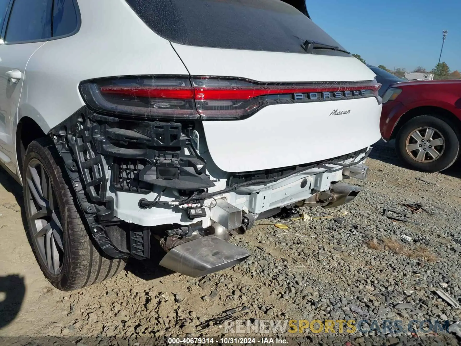 6 Photograph of a damaged car WP1AA2A51RLB17863 PORSCHE MACAN 2024