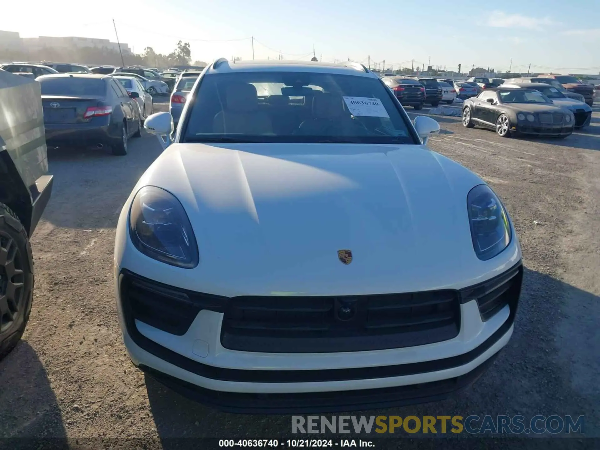 13 Photograph of a damaged car WP1AA2A53RLB07545 PORSCHE MACAN 2024