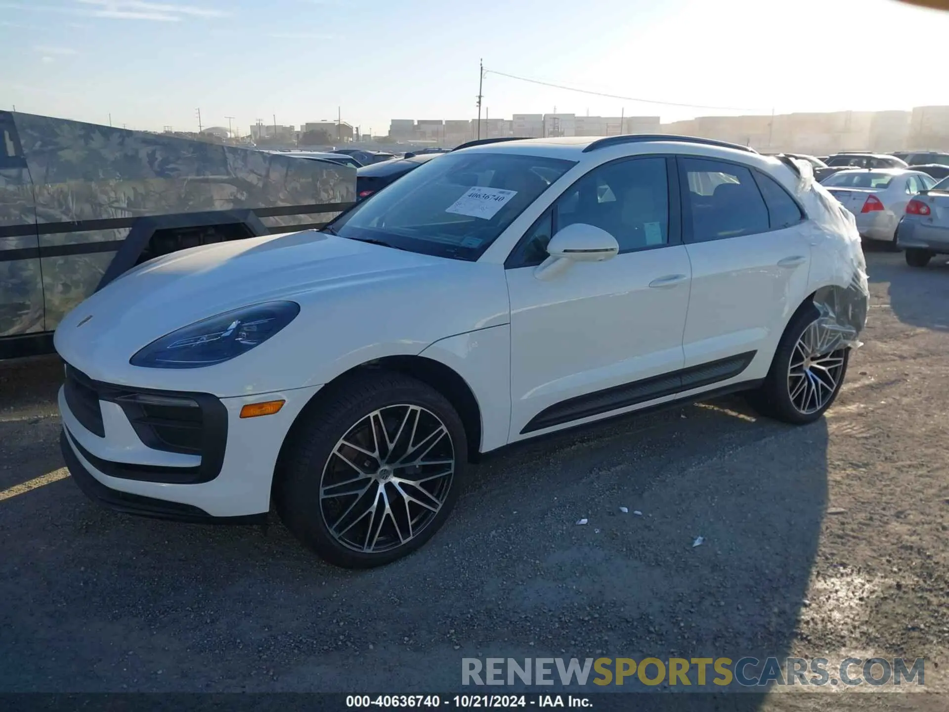 2 Photograph of a damaged car WP1AA2A53RLB07545 PORSCHE MACAN 2024