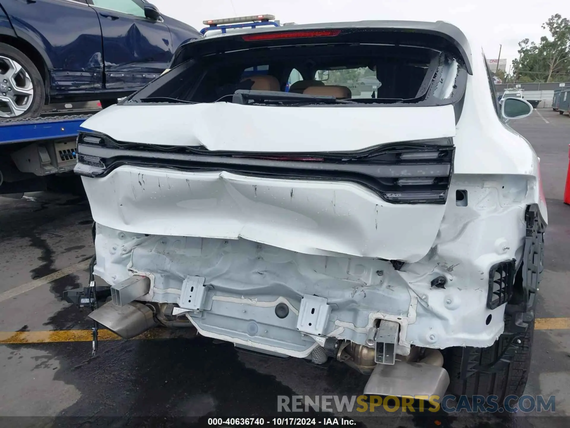6 Photograph of a damaged car WP1AA2A53RLB07545 PORSCHE MACAN 2024