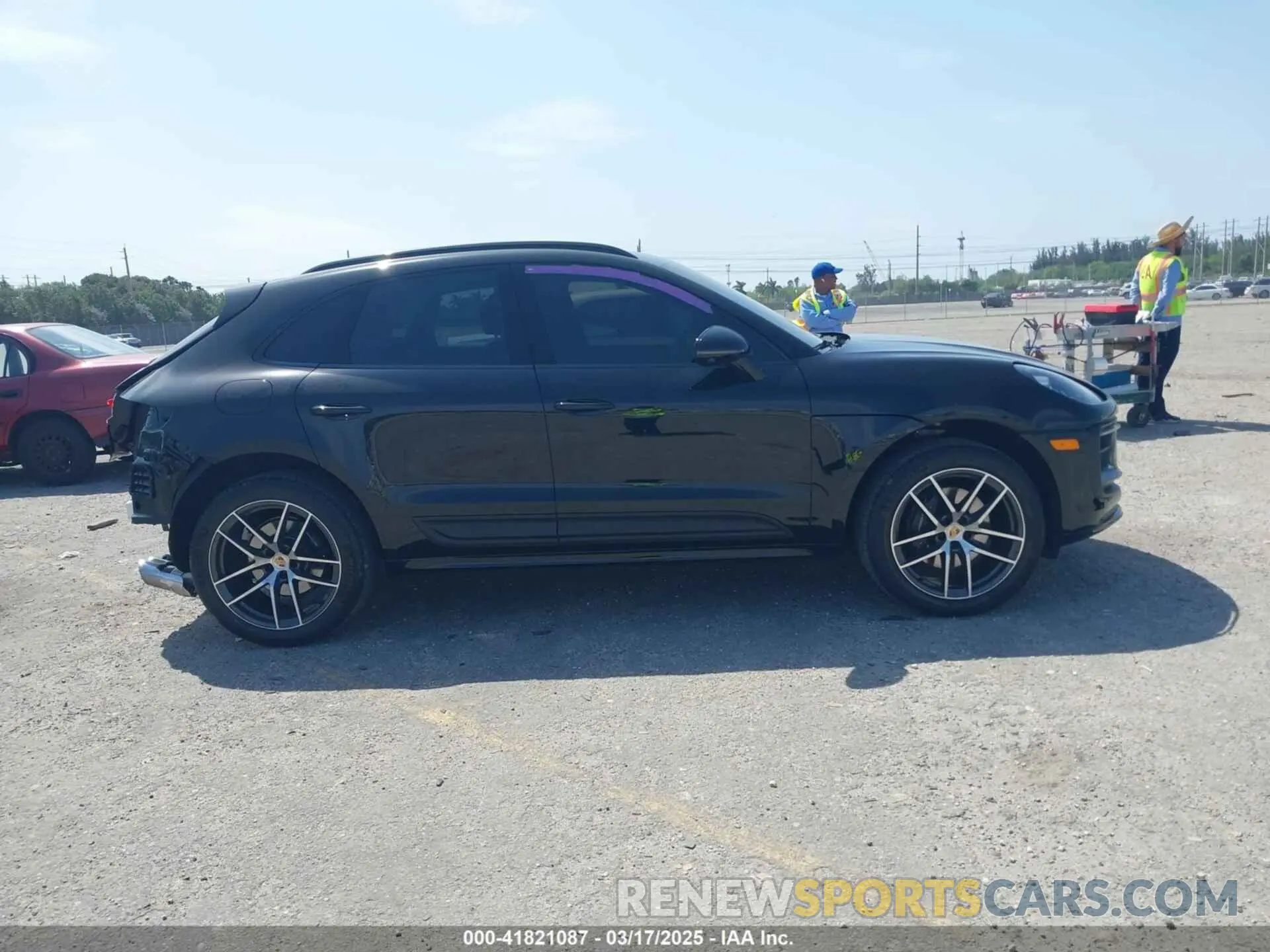 13 Photograph of a damaged car WP1AA2A55RLB14867 PORSCHE MACAN 2024
