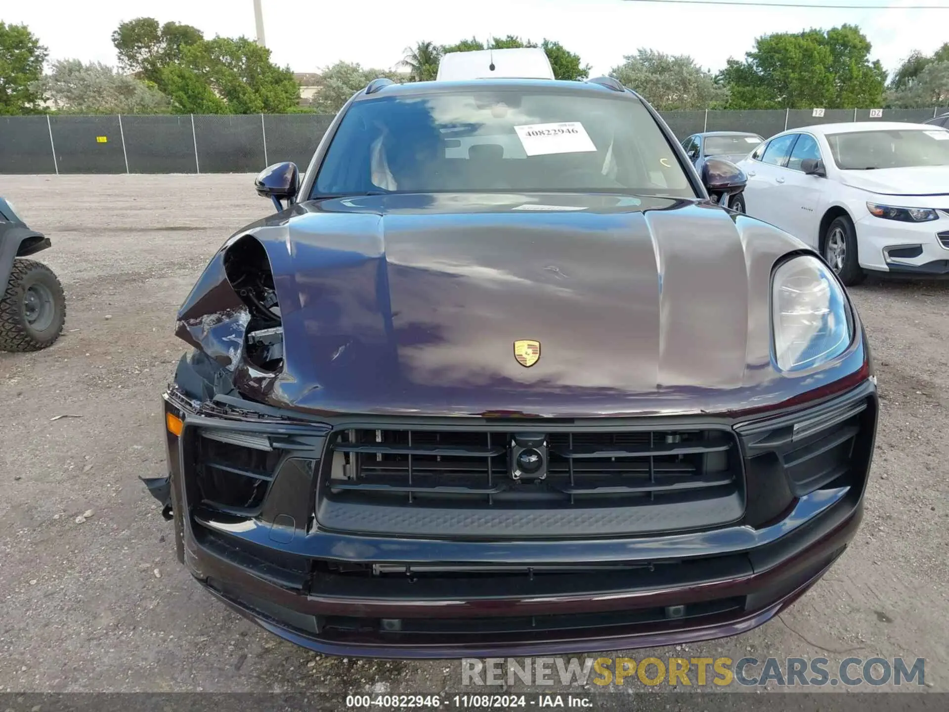 13 Photograph of a damaged car WP1AA2A55RLB19681 PORSCHE MACAN 2024