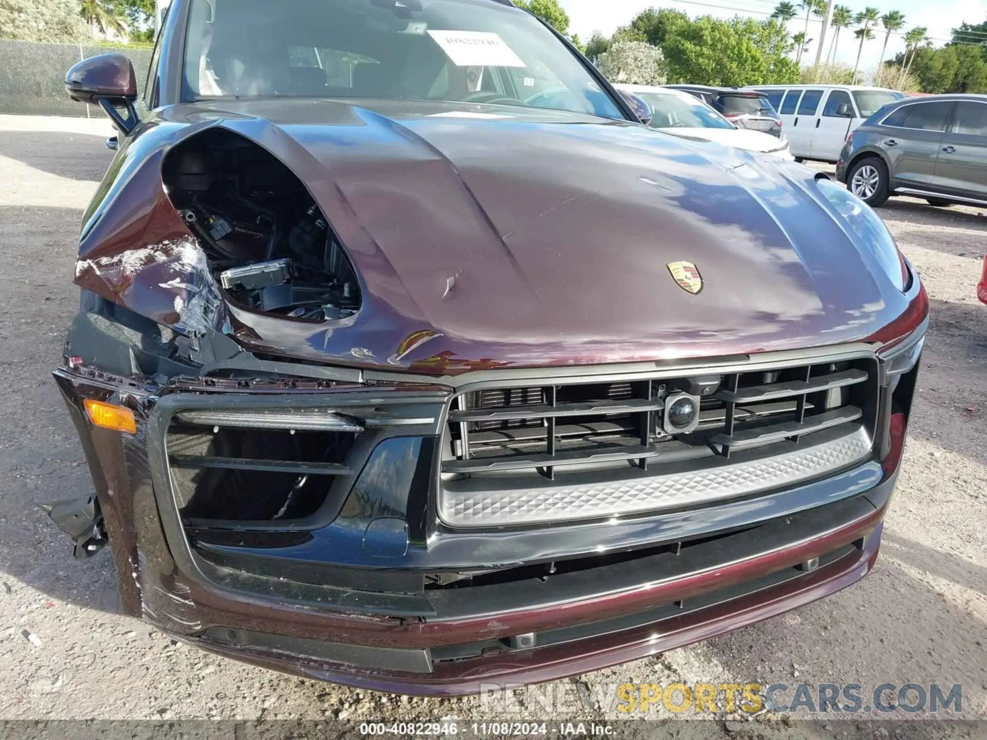 20 Photograph of a damaged car WP1AA2A55RLB19681 PORSCHE MACAN 2024