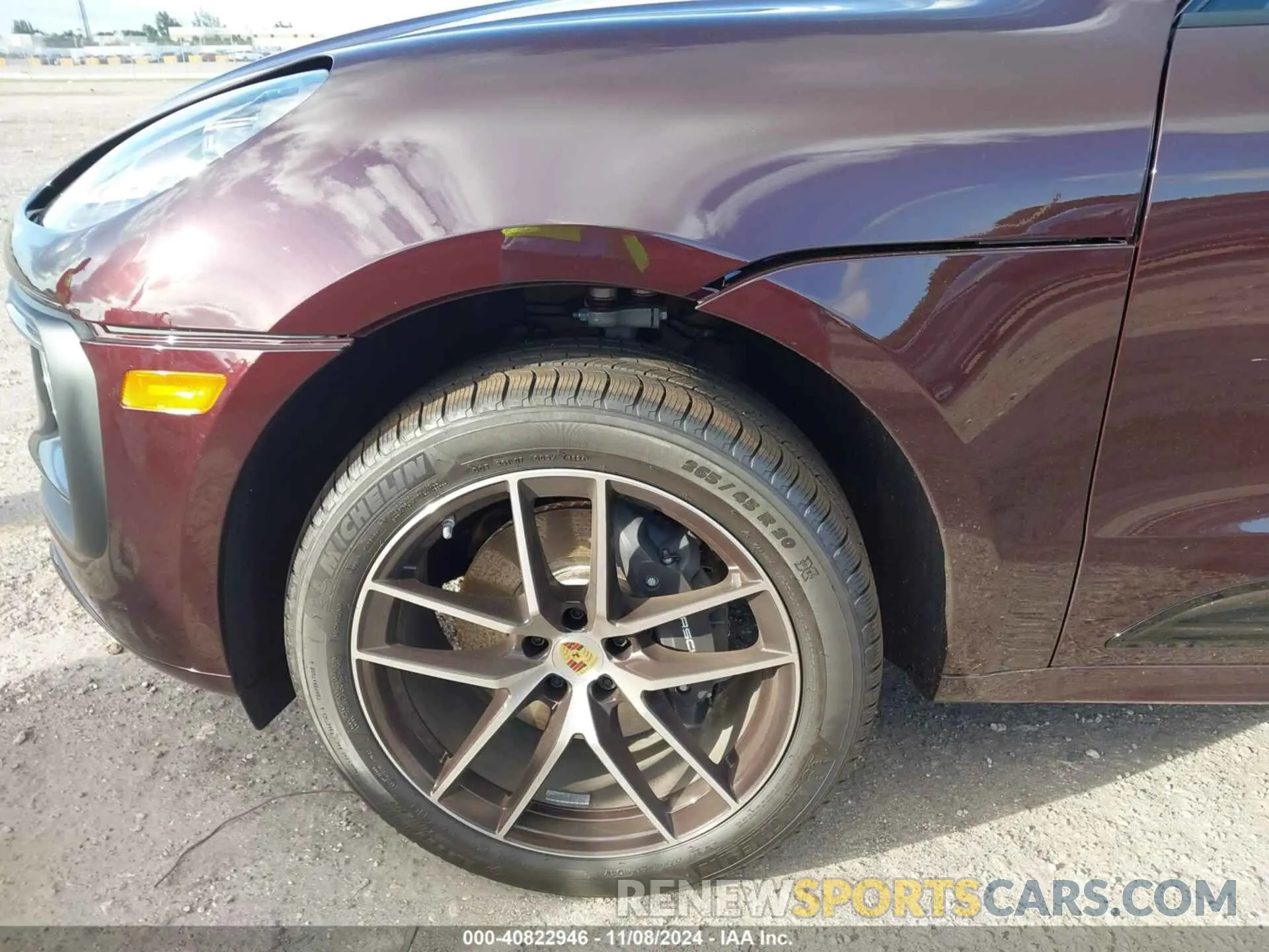21 Photograph of a damaged car WP1AA2A55RLB19681 PORSCHE MACAN 2024