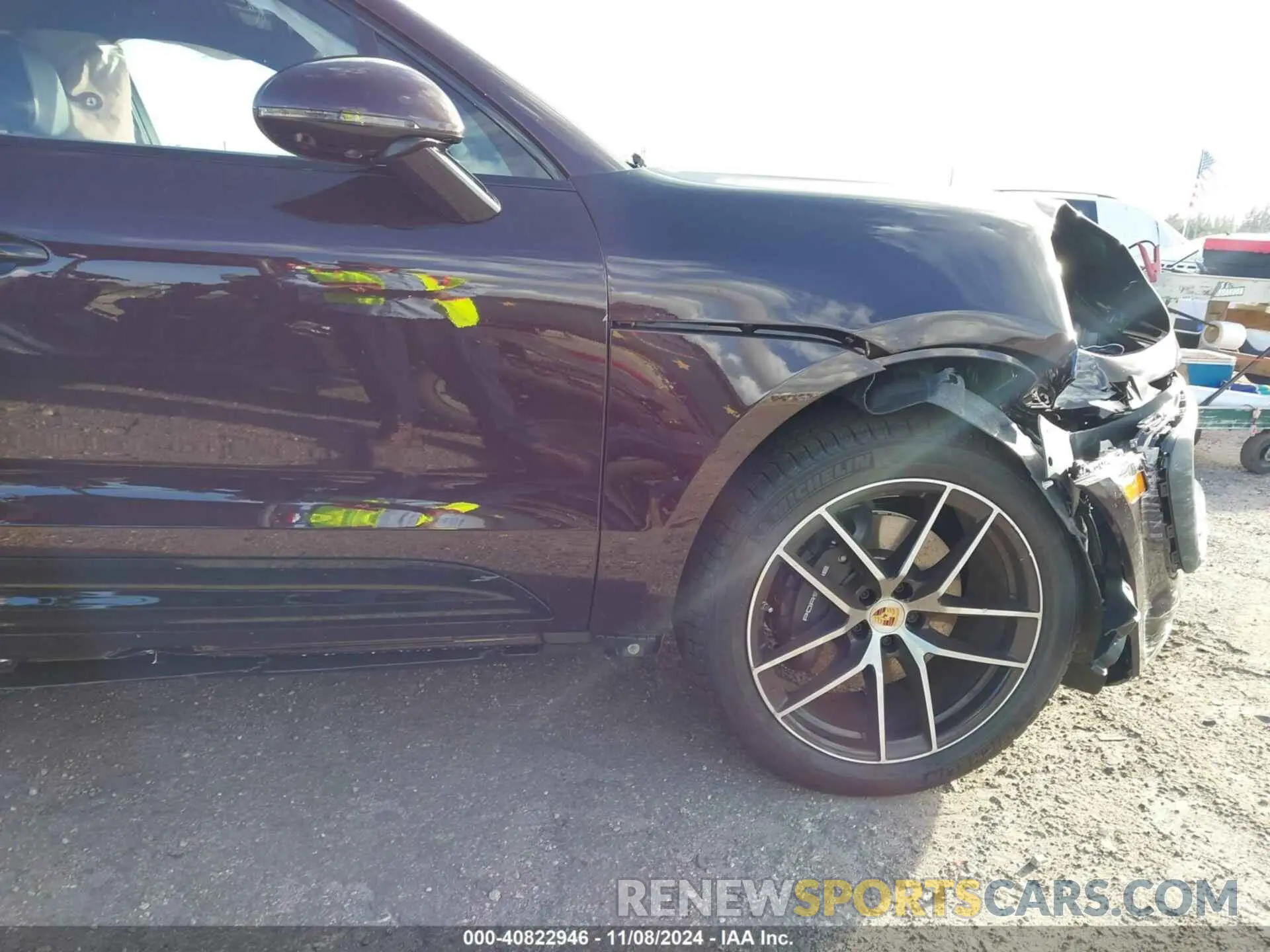 22 Photograph of a damaged car WP1AA2A55RLB19681 PORSCHE MACAN 2024