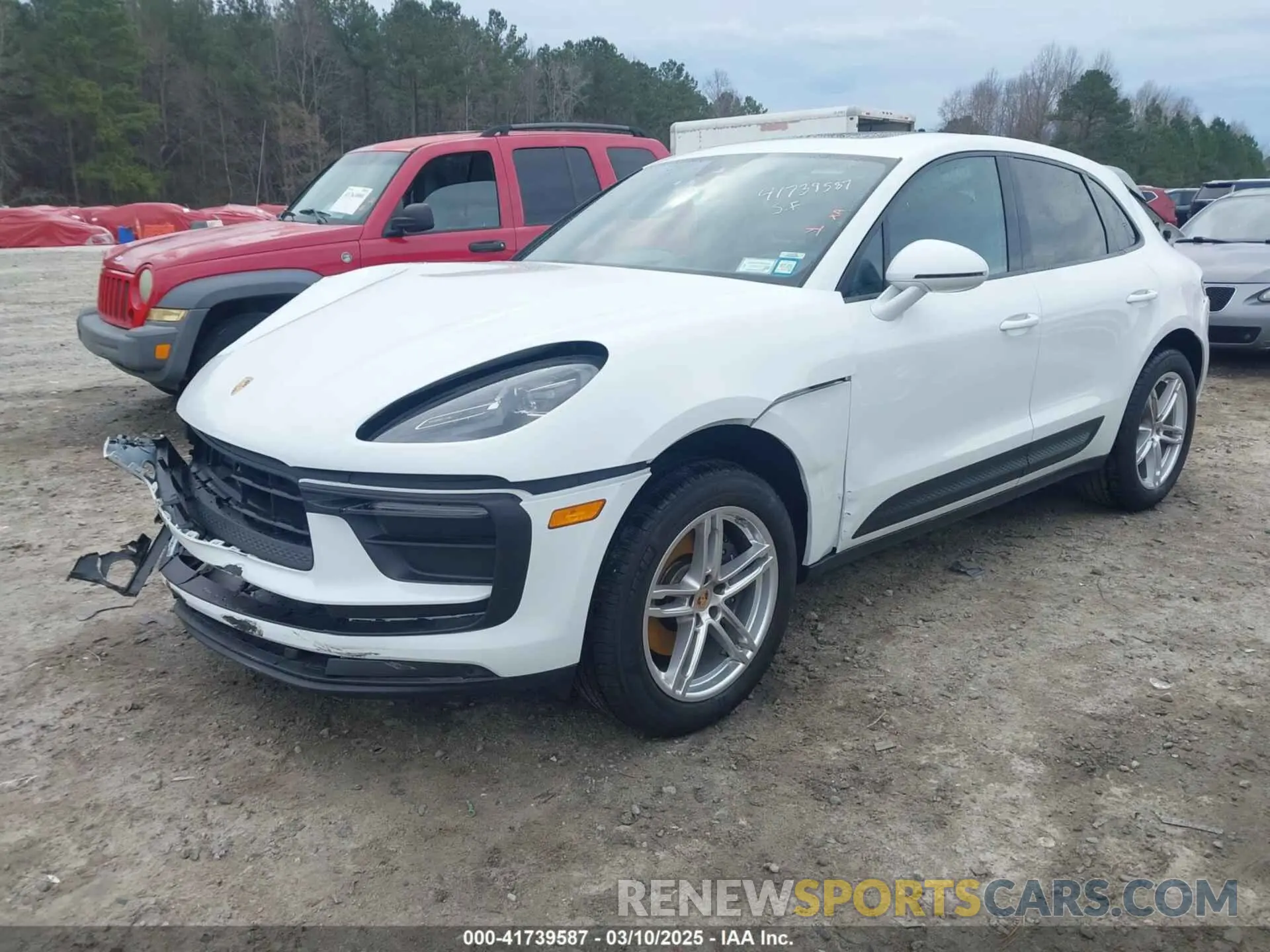 2 Photograph of a damaged car WP1AA2A55RLB20040 PORSCHE MACAN 2024