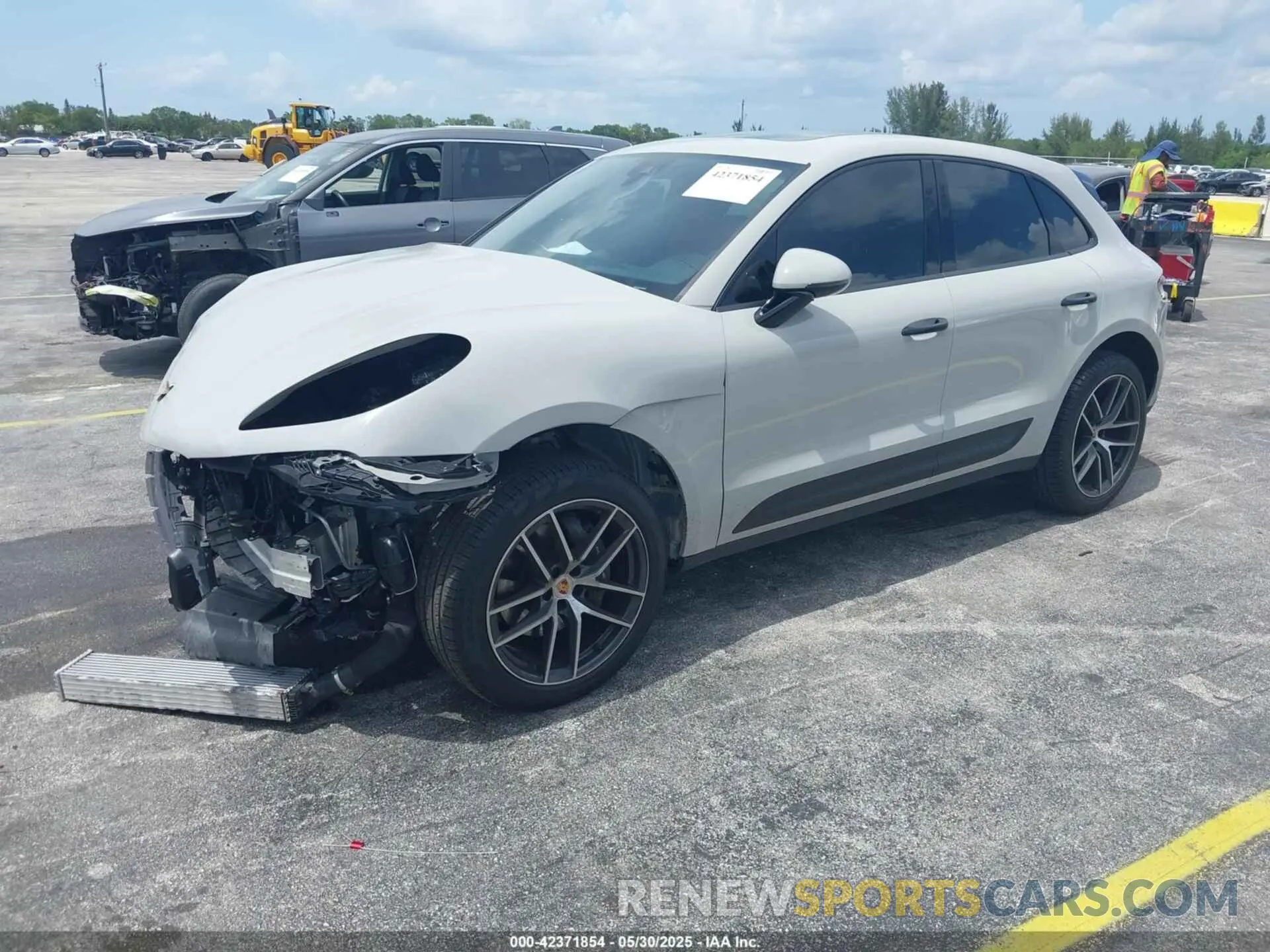 2 Photograph of a damaged car WP1AA2A56RLB08947 PORSCHE MACAN 2024
