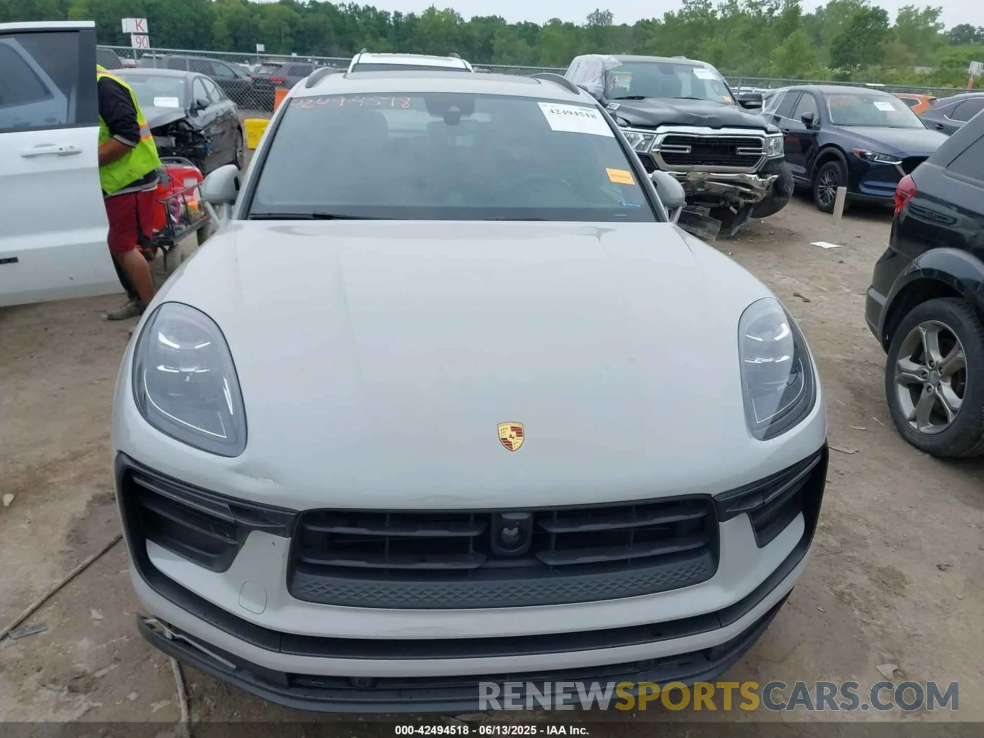 12 Photograph of a damaged car WP1AA2A58RLB02017 PORSCHE MACAN 2024