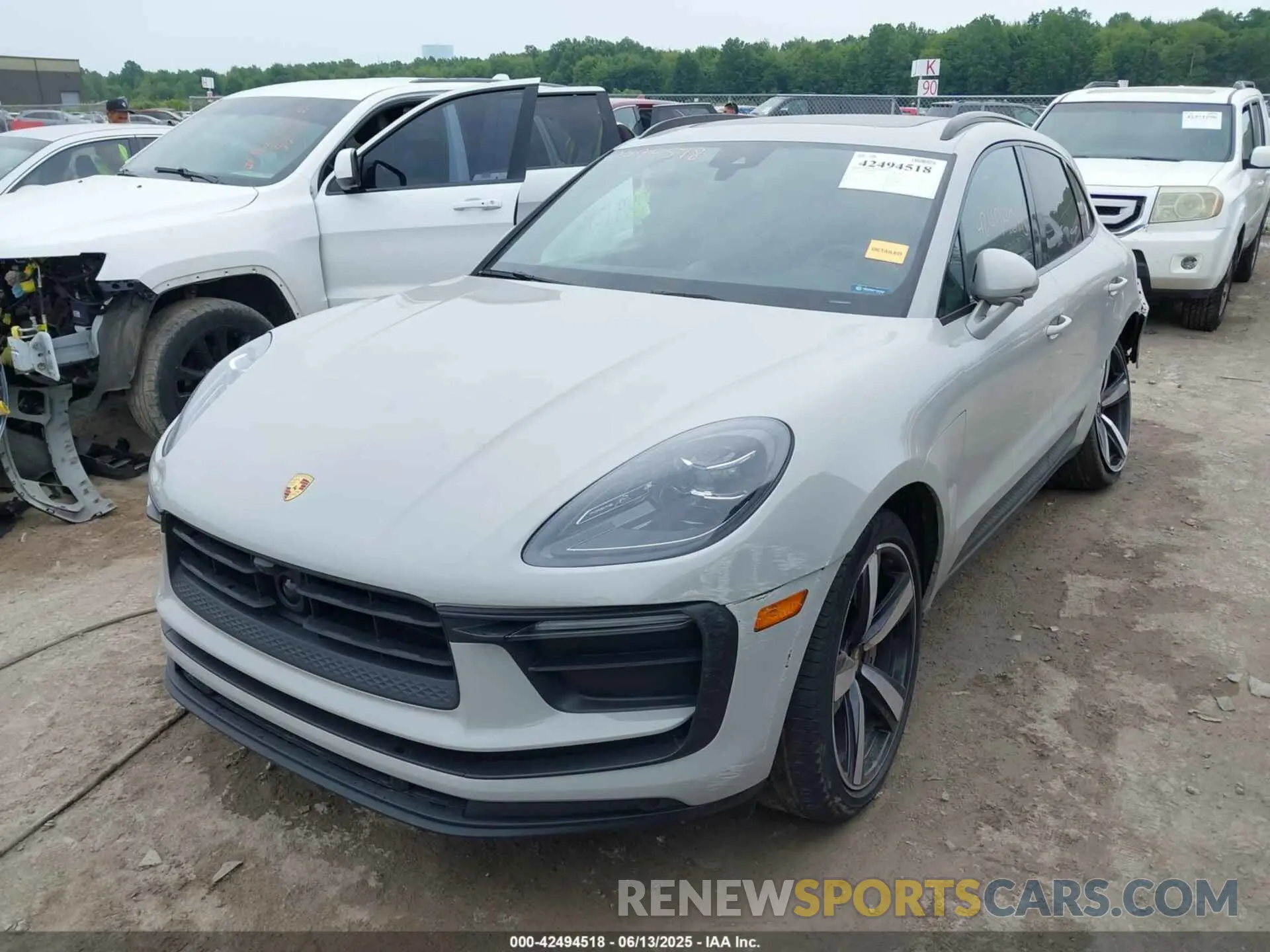 2 Photograph of a damaged car WP1AA2A58RLB02017 PORSCHE MACAN 2024
