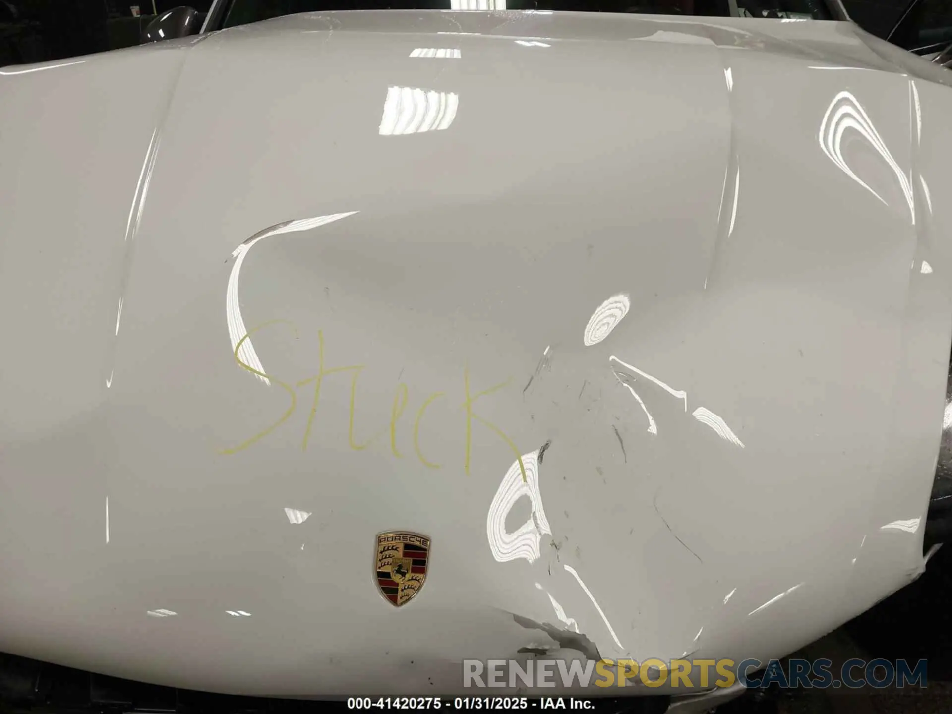 10 Photograph of a damaged car WP1AA2A59RLB10479 PORSCHE MACAN 2024