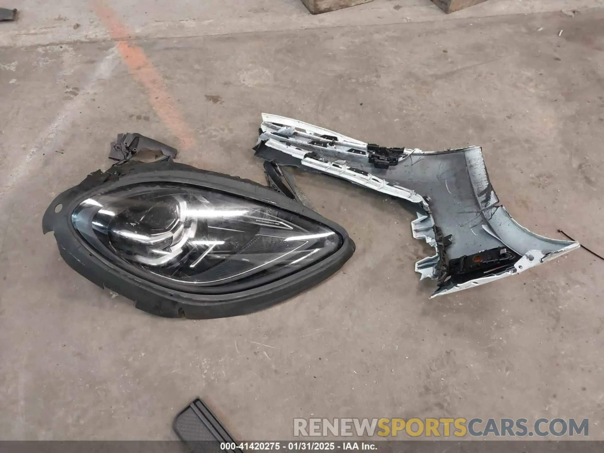 12 Photograph of a damaged car WP1AA2A59RLB10479 PORSCHE MACAN 2024